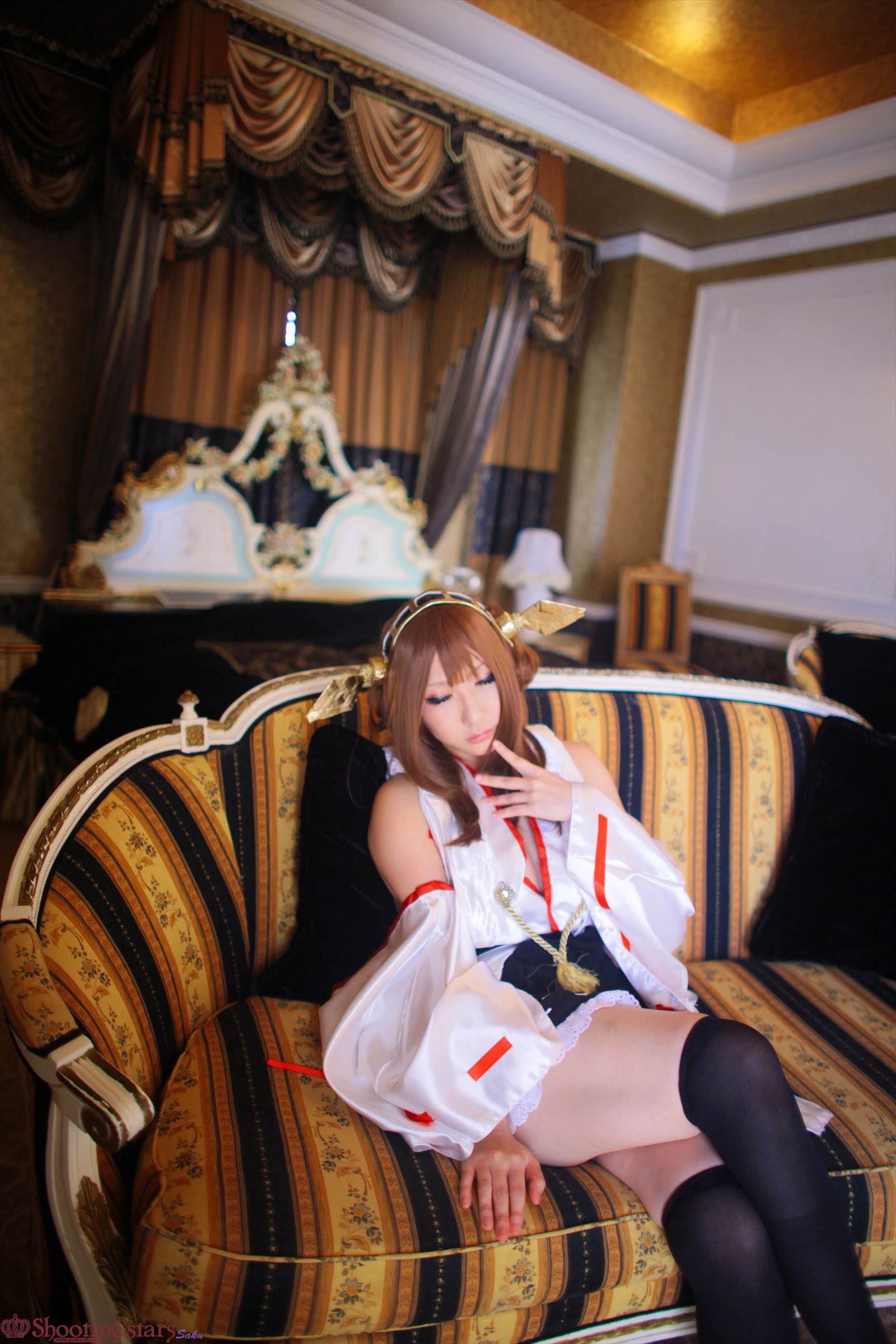 サク Saku Ayaka 《艦隊これくしょん》Kongou(金剛) 第三部