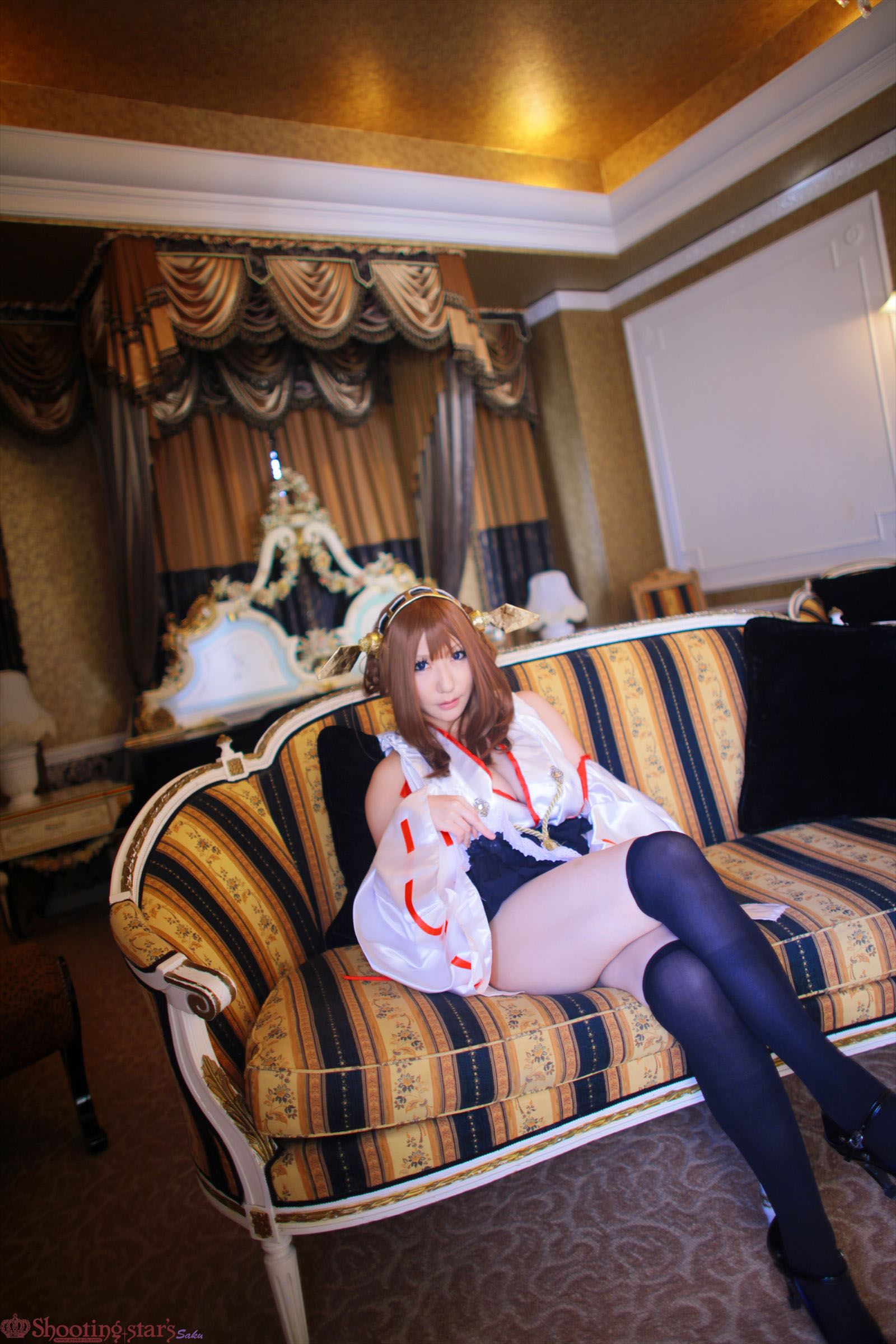 サク Saku Ayaka 《艦隊これくしょん》Kongou(金剛) 第三部
