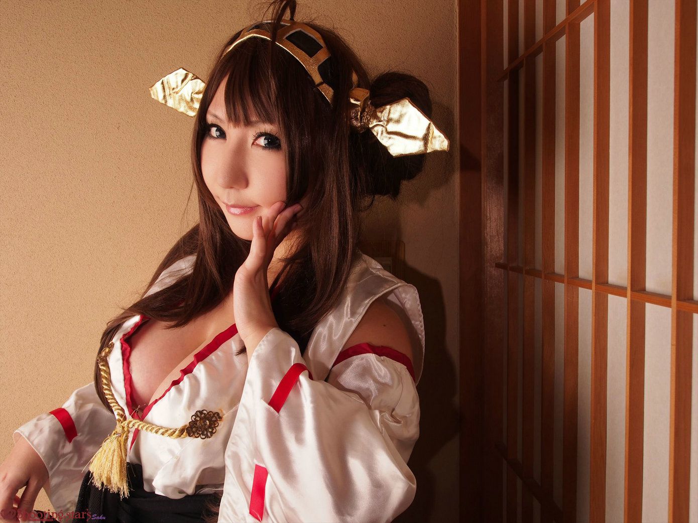 サク Saku Ayaka 《艦隊これくしょん》Kongou(金剛) 第三部