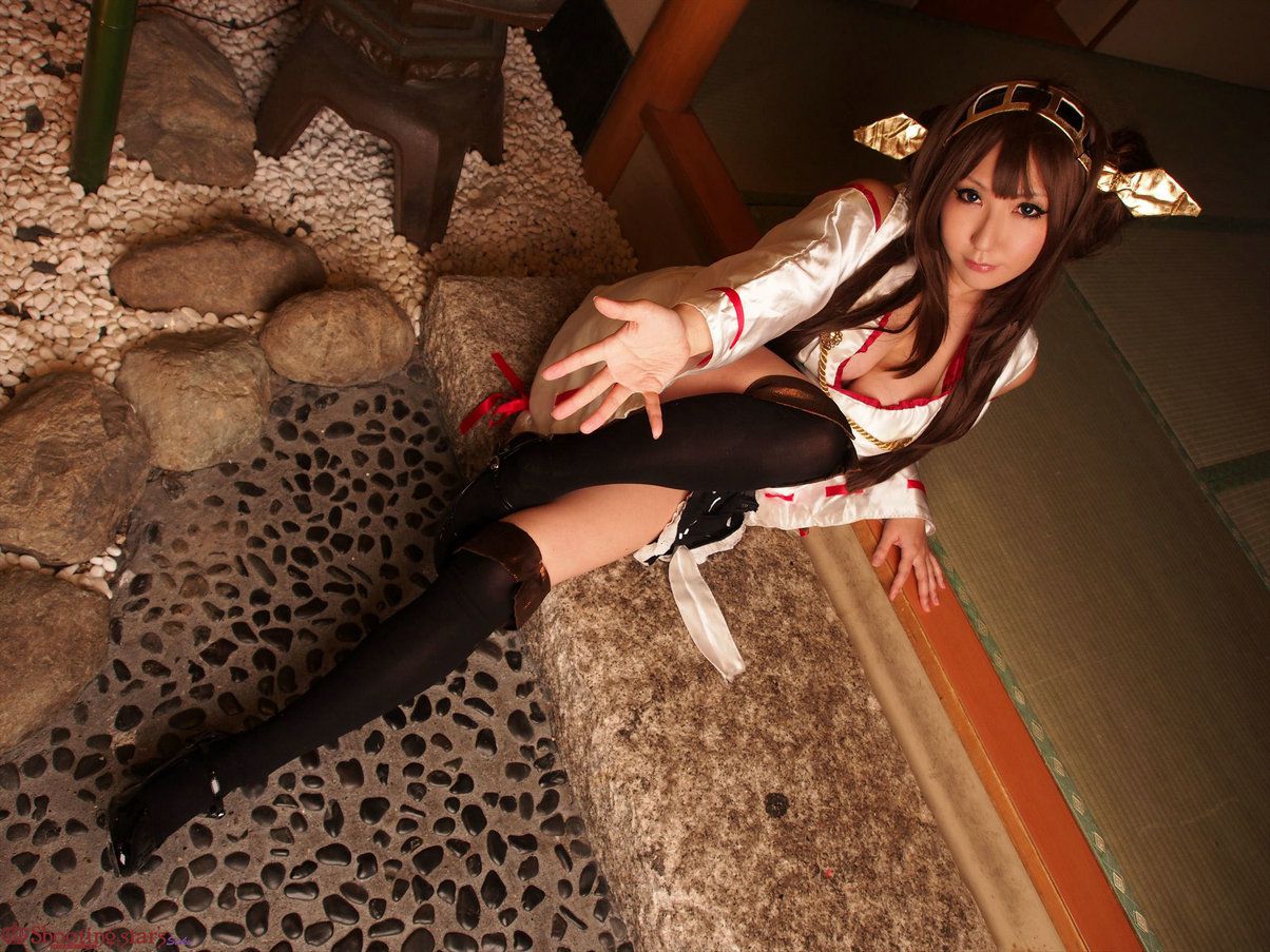 サク Saku Ayaka 《艦隊これくしょん》Kongou(金剛) 第三部
