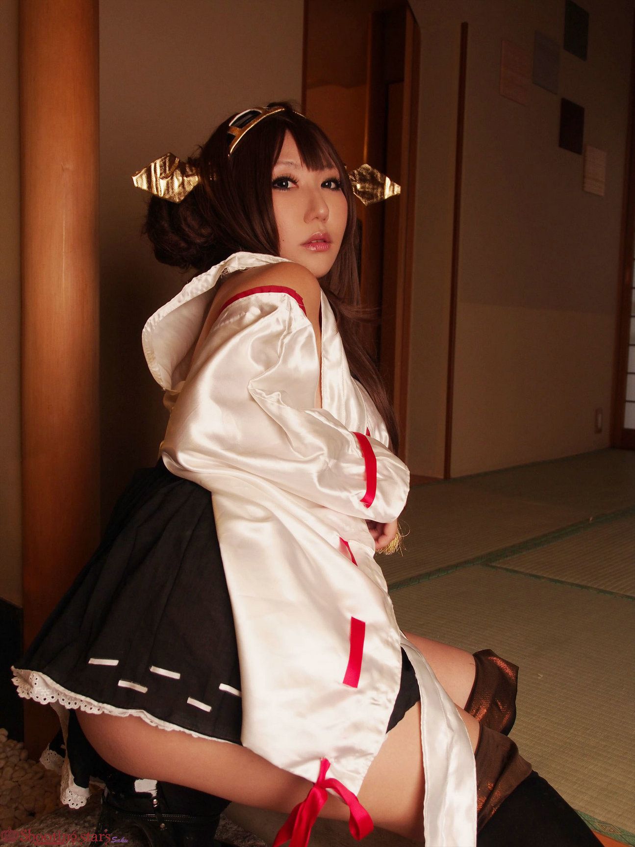 サク Saku Ayaka 《艦隊これくしょん》Kongou(金剛) 第三部