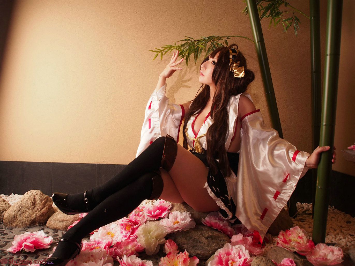 サク Saku Ayaka 《艦隊これくしょん》Kongou(金剛) 第三部