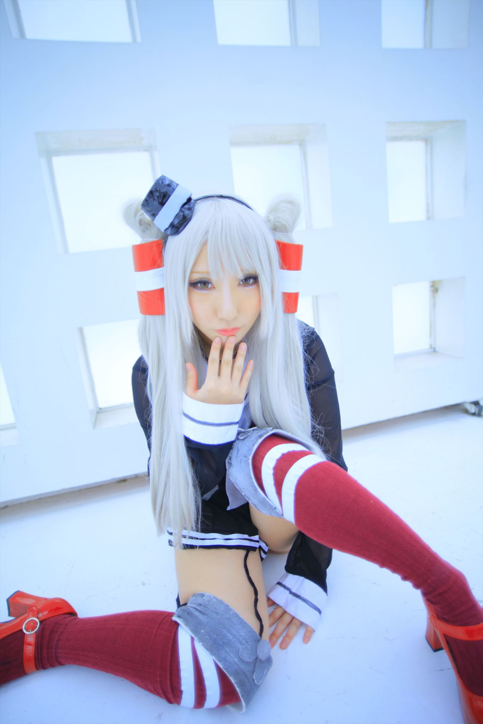 サク Saku Ayaka 《艦隊これくしょん》島風+天津風+伊19 [Shooting Star s]