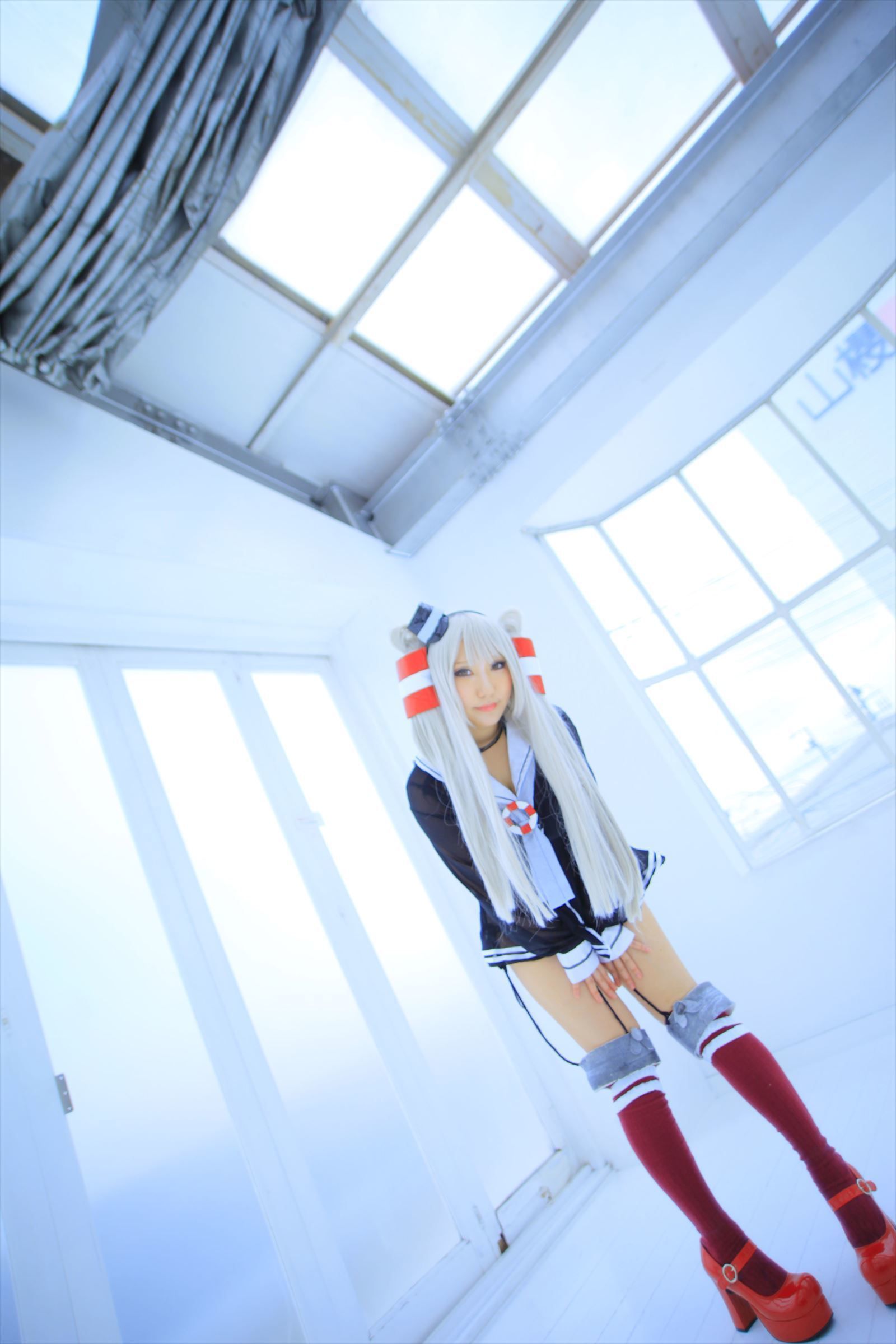 サク Saku Ayaka 《艦隊これくしょん》島風+天津風+伊19 [Shooting Star s]