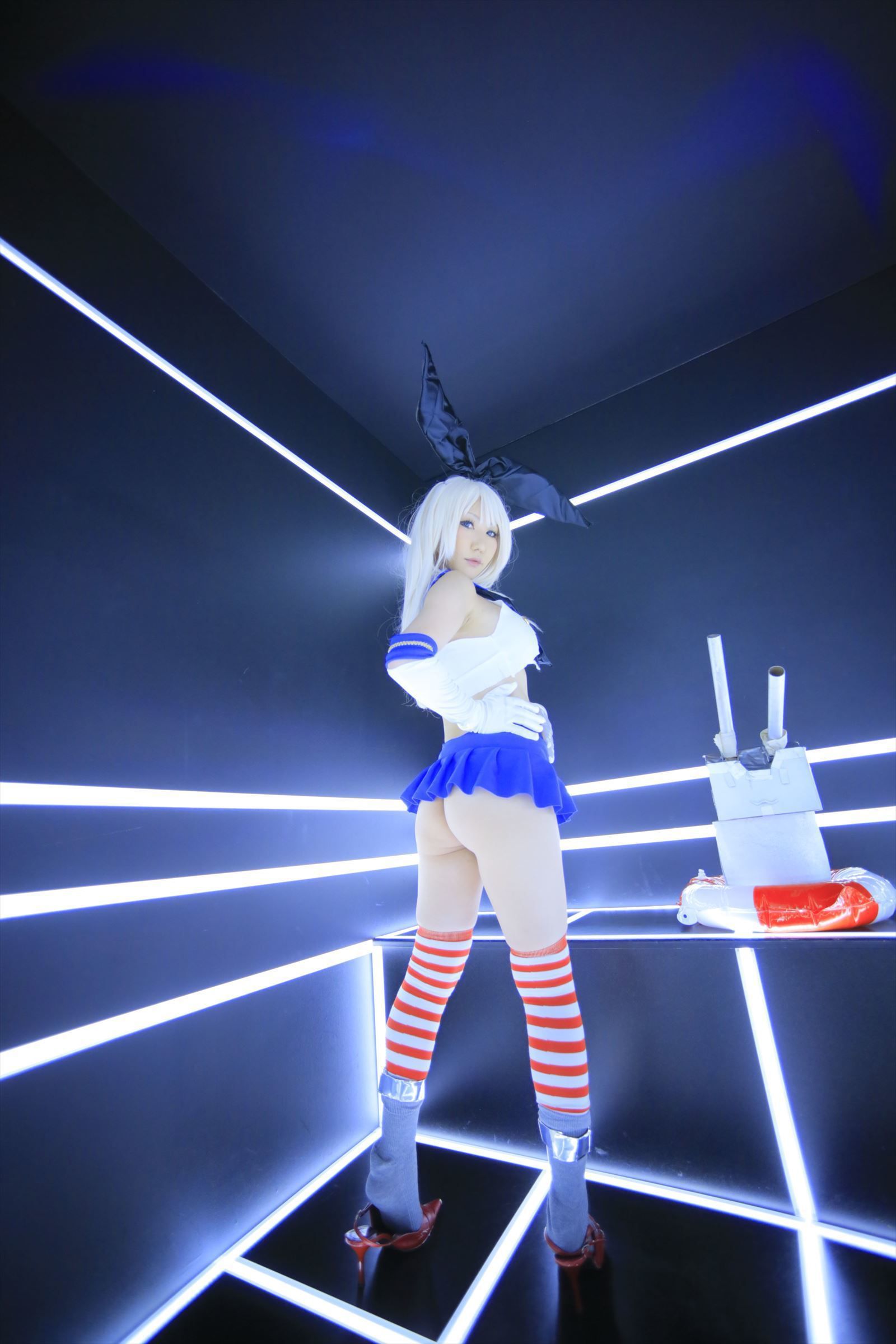 サク Saku Ayaka 《艦隊これくしょん》島風+天津風+伊19 [Shooting Star s]