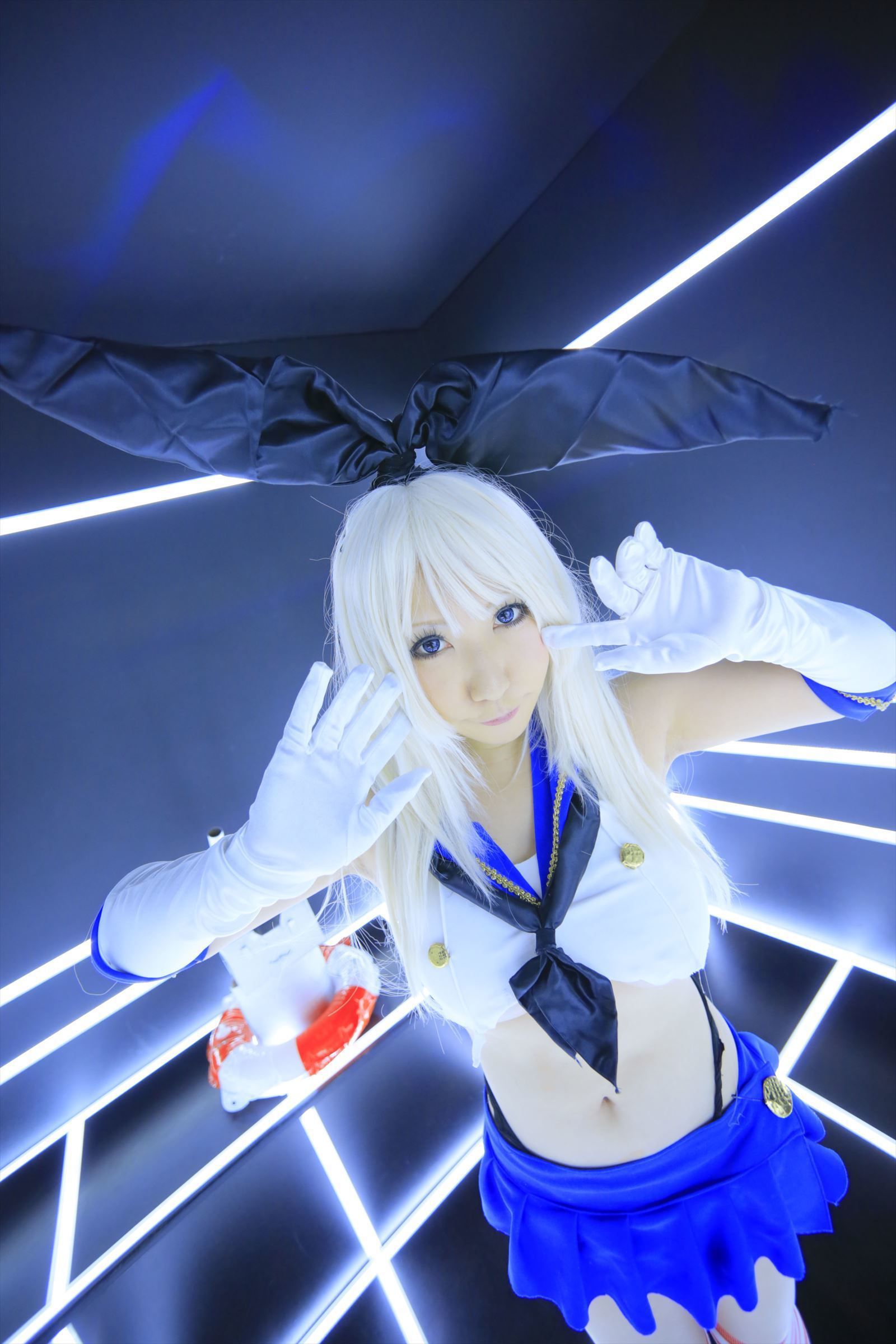 サク Saku Ayaka 《艦隊これくしょん》島風+天津風+伊19 [Shooting Star s]