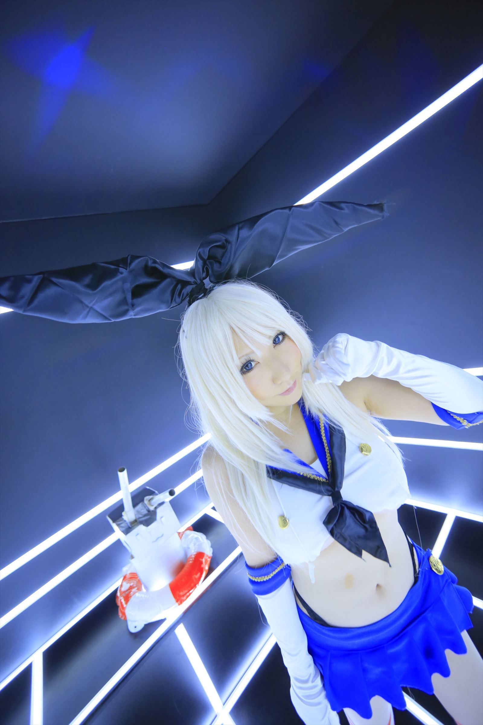 サク Saku Ayaka 《艦隊これくしょん》島風+天津風+伊19 [Shooting Star s]
