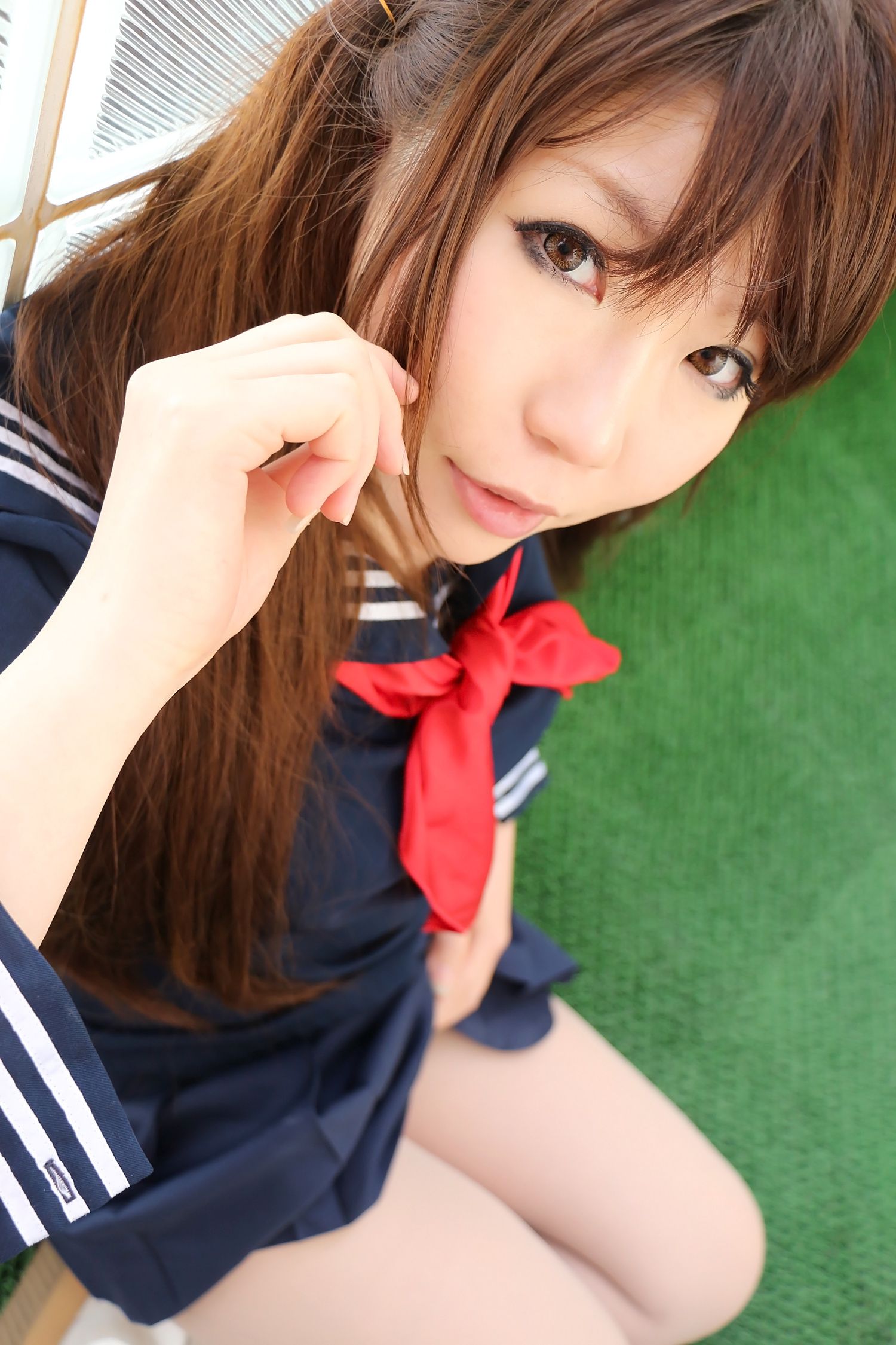 日暮りん(Higurashi Rin) Stockings Tights School Girl Bunny Girl Policewoman