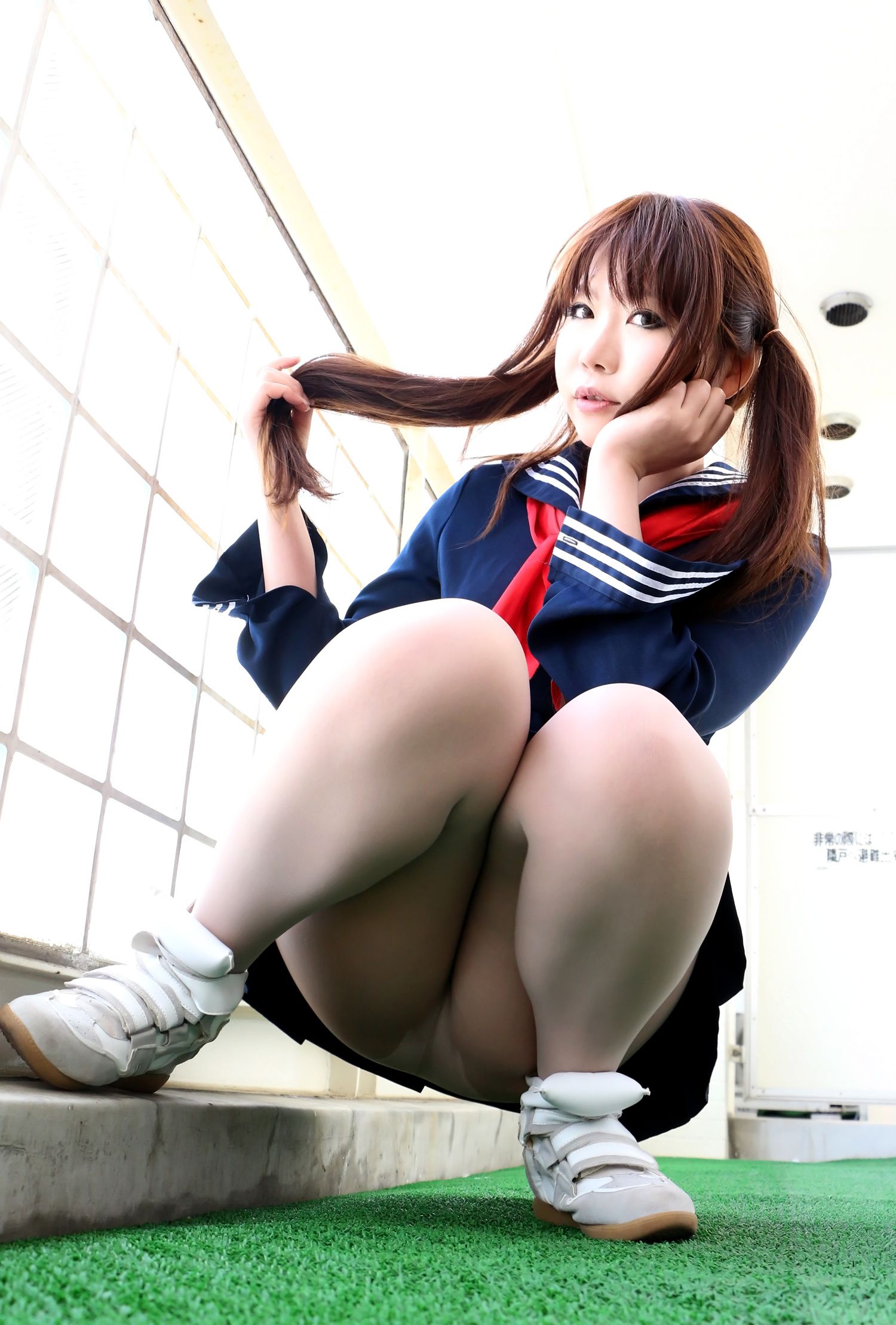 日暮りん(Higurashi Rin) Stockings Tights School Girl Bunny Girl Policewoman