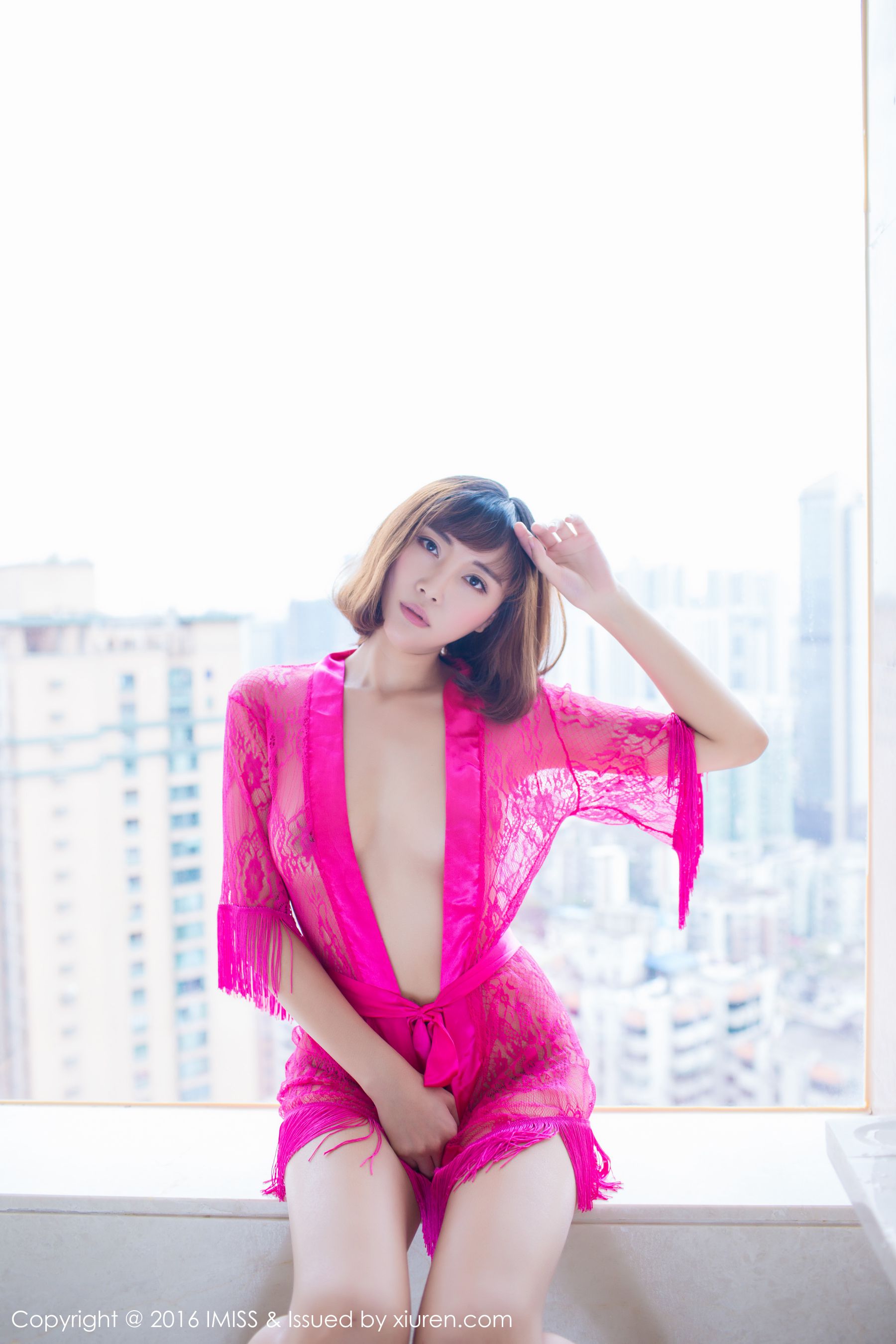 樂樂Mango《3套透视装》 [爱蜜社IMiss] Vol.077