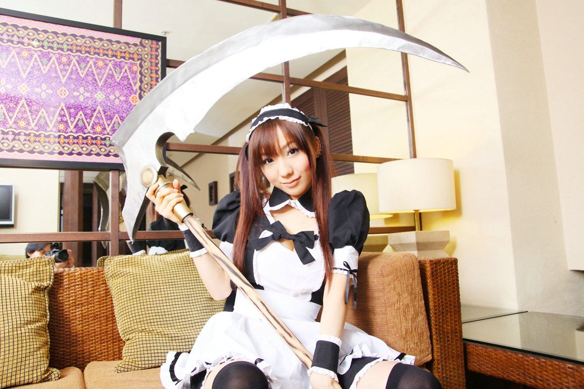 華群みさき(Hanamura Misaki) 《Queen s Blade》Airi+《Samurai Spirits》Iroha  [HONEY BUNNY]