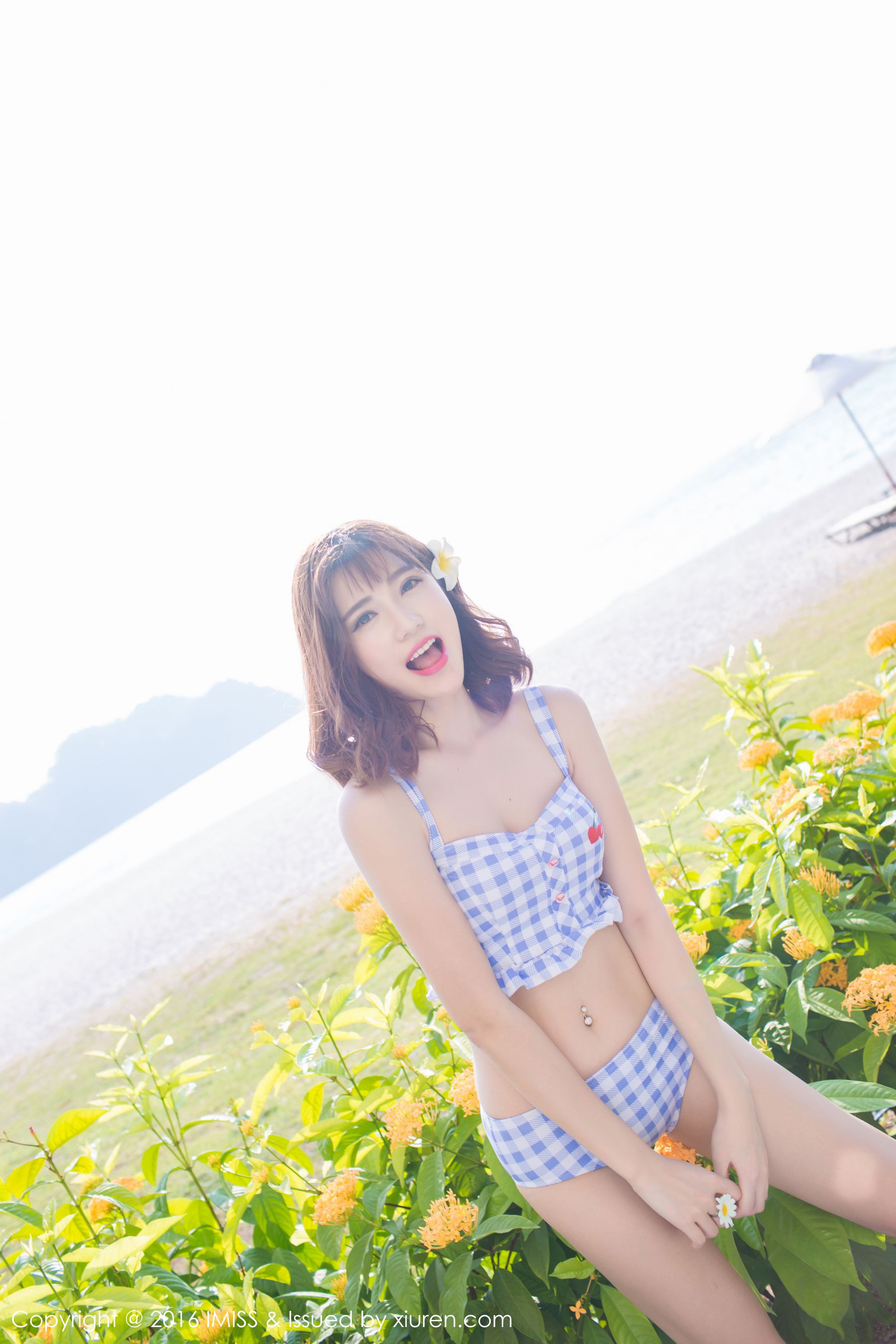 气质美女@Sandy陈天扬《兰卡威旅拍》 [爱蜜社IMiss] Vol.083
