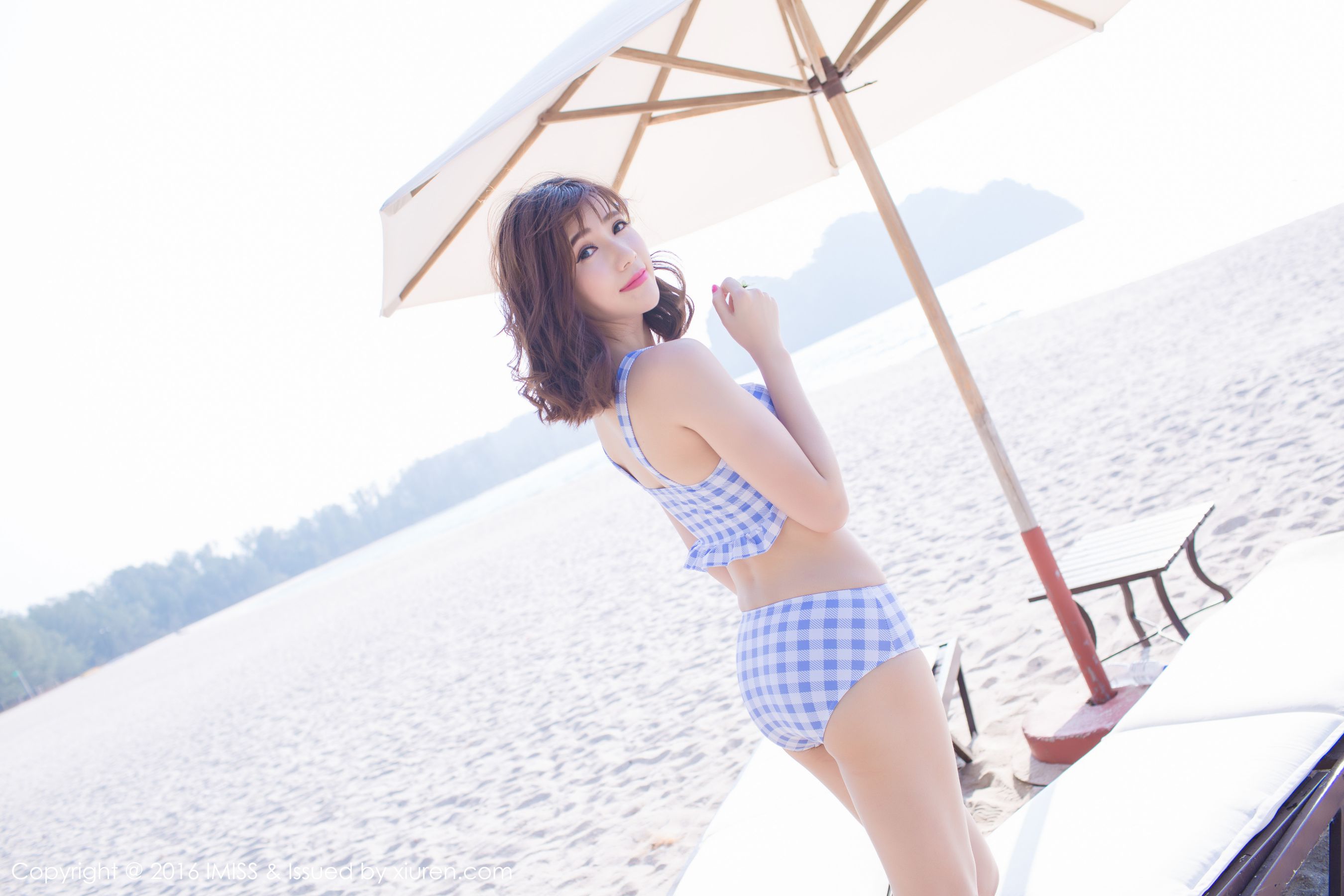 气质美女@Sandy陈天扬《兰卡威旅拍》 [爱蜜社IMiss] Vol.083