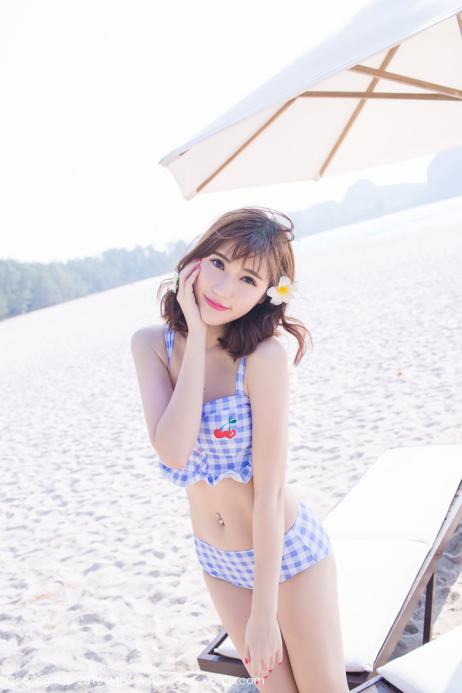 气质美女@Sandy陈天扬《兰卡威旅拍》 [爱蜜社IMiss] Vol.083