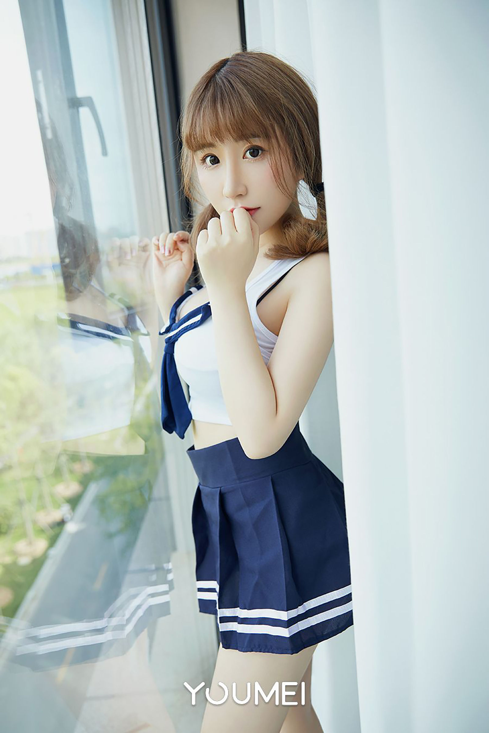 [尤美YouMei] Vol.066 绯月樱-Cherry 学妹の情窦初开