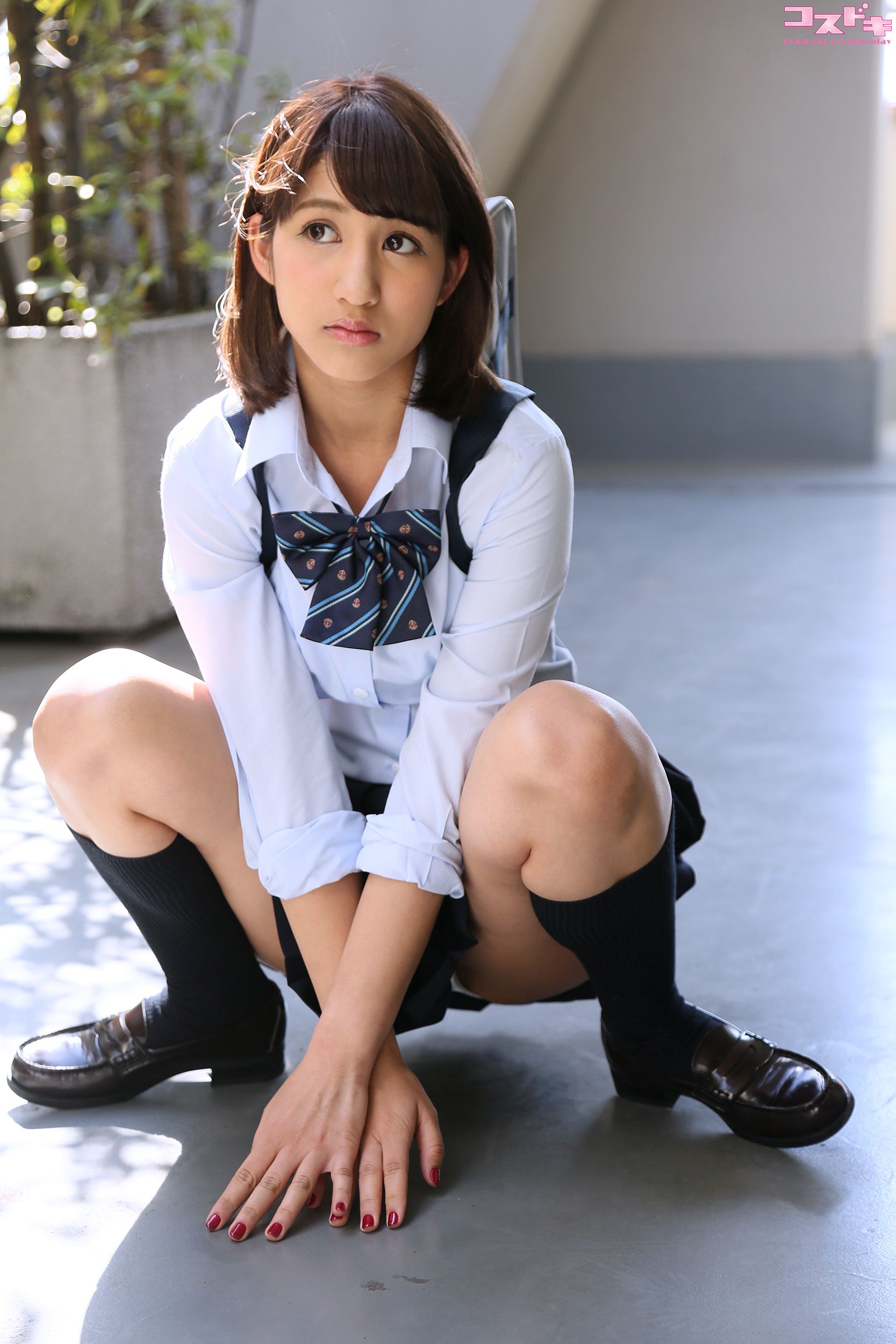 [Cosdoki] Amina Takashiro 高城アミナ takagiamina_pic_seifuku1