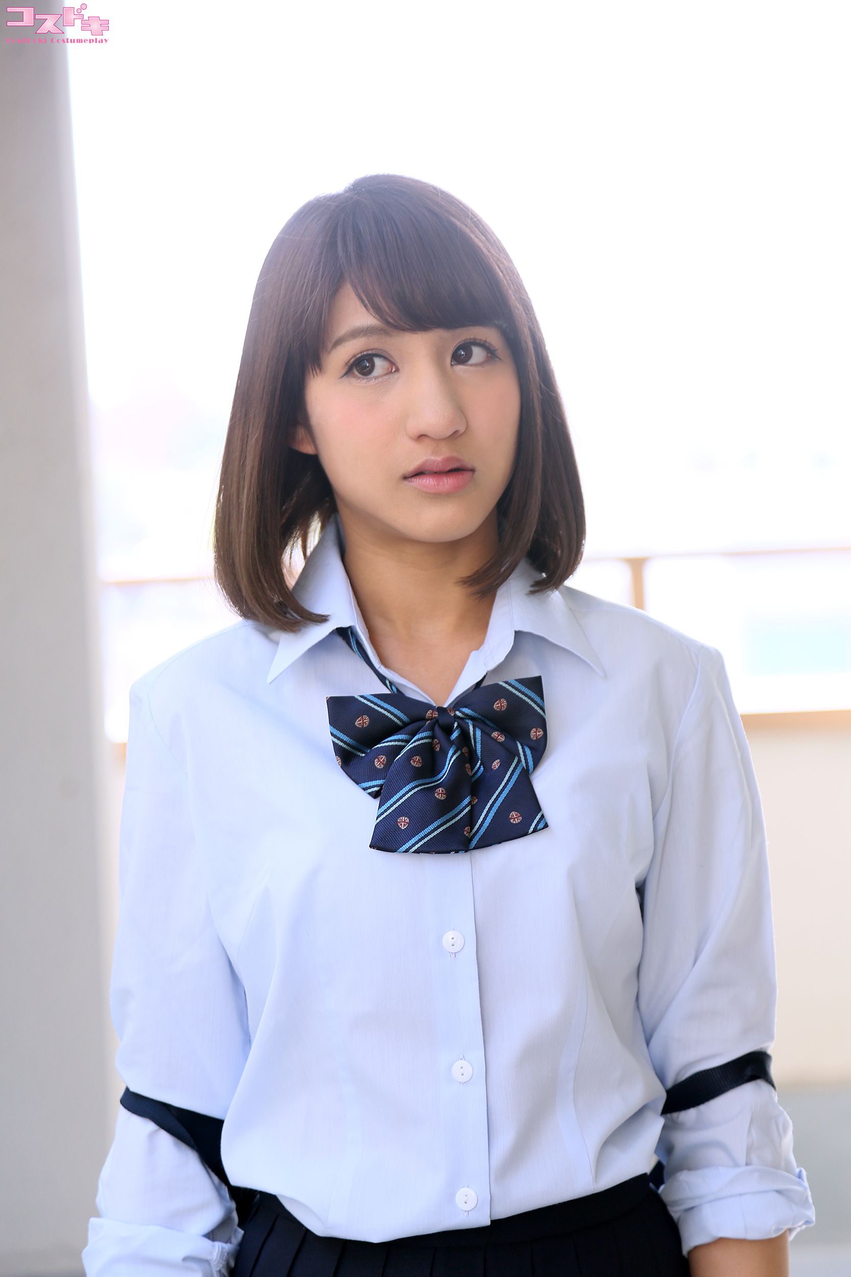 [Cosdoki] Amina Takashiro 高城アミナ takagiamina_pic_seifuku1