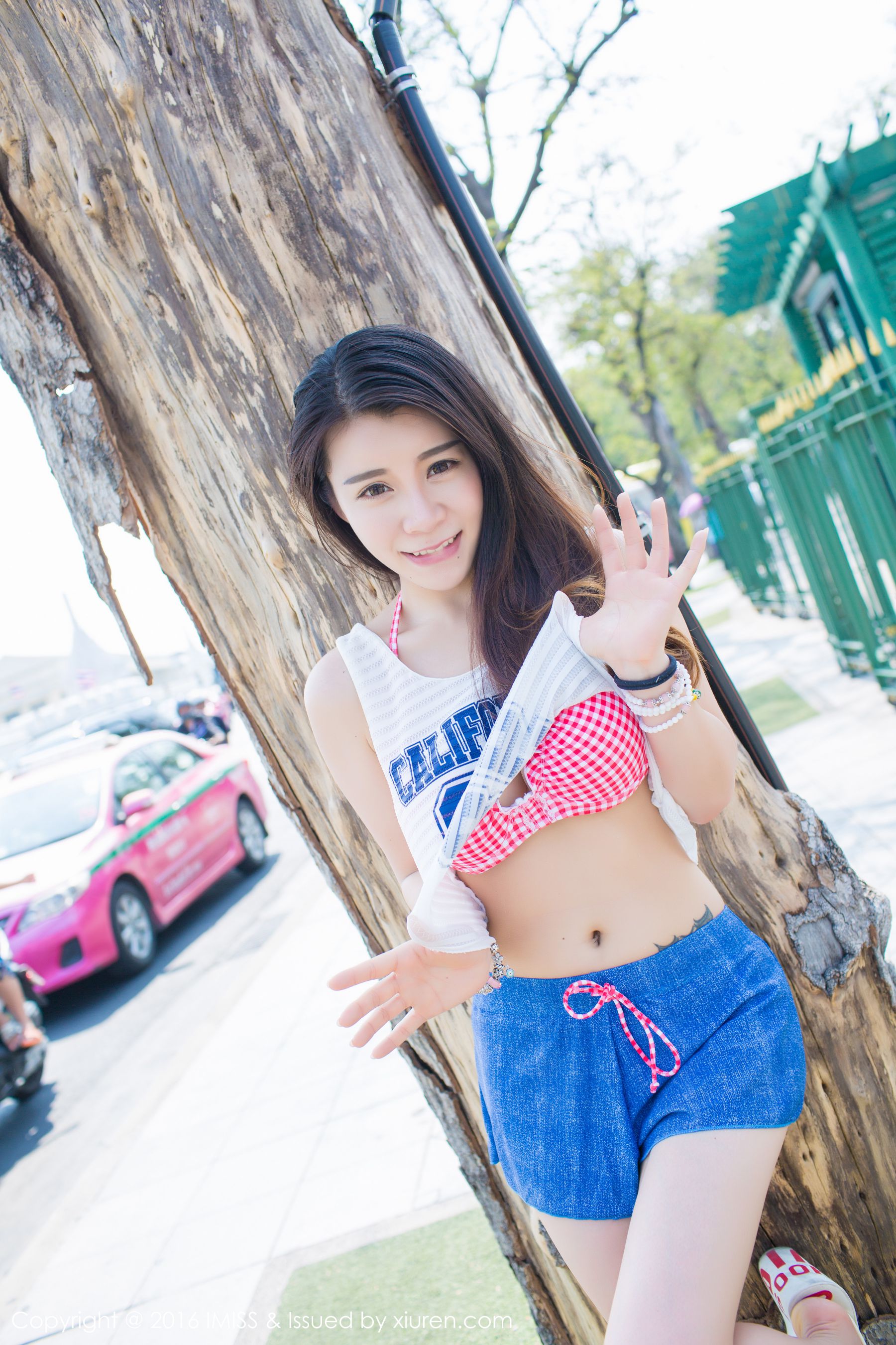 vetiver嘉宝贝儿《国外清新街拍》 [爱蜜社IMiss] Vol.126