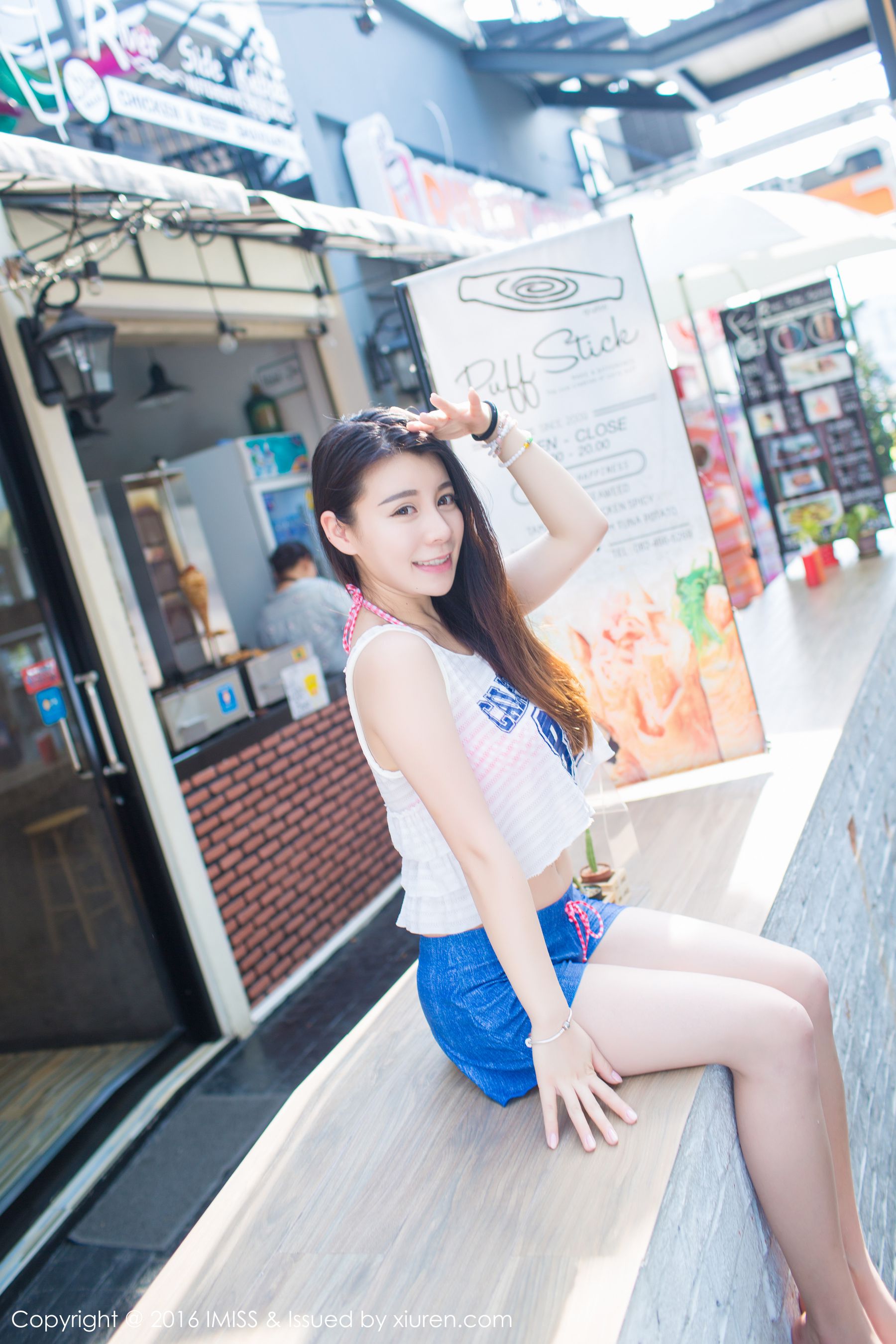 vetiver嘉宝贝儿《国外清新街拍》 [爱蜜社IMiss] Vol.126