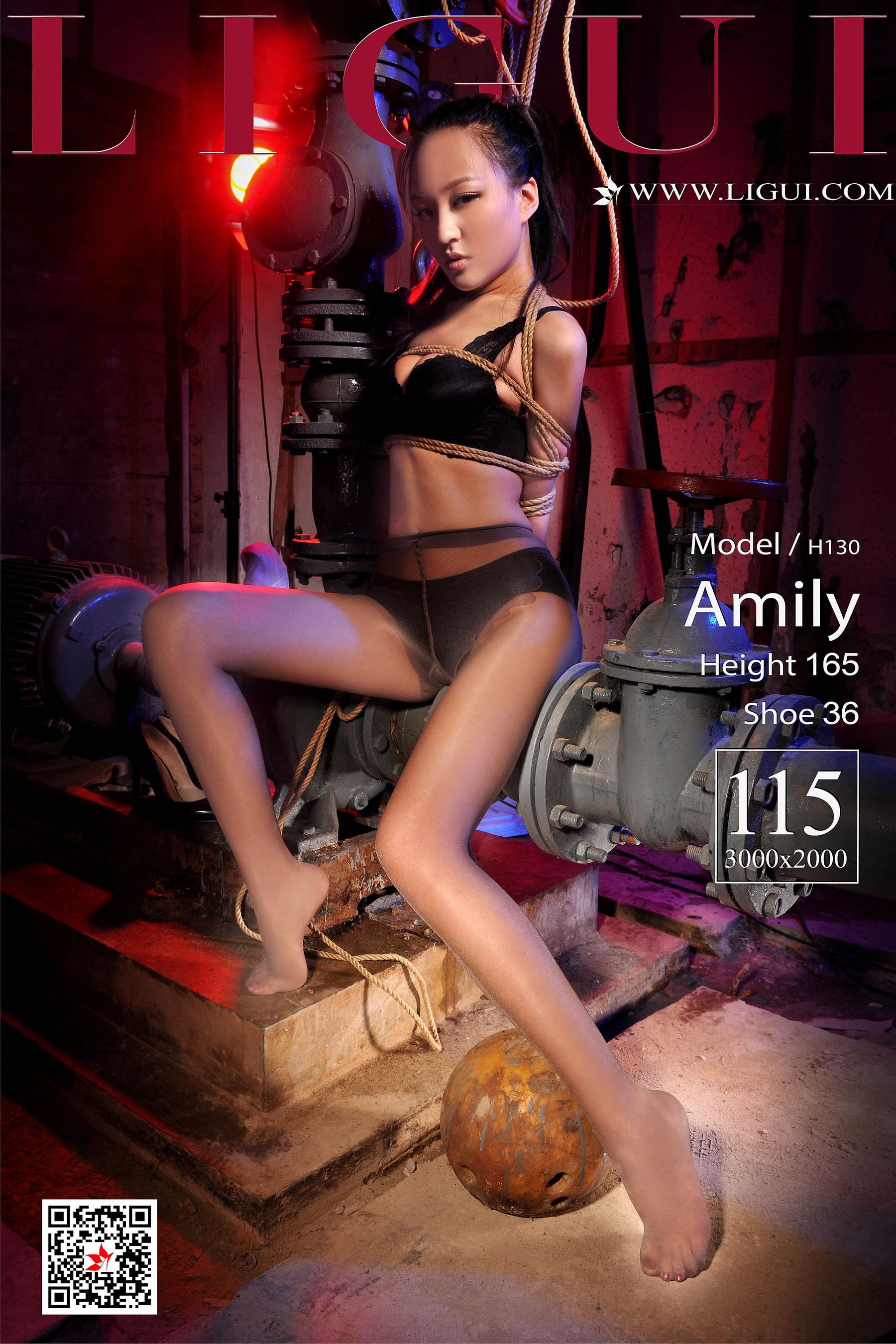 [丽柜Ligui] 网络丽人 Model Amily