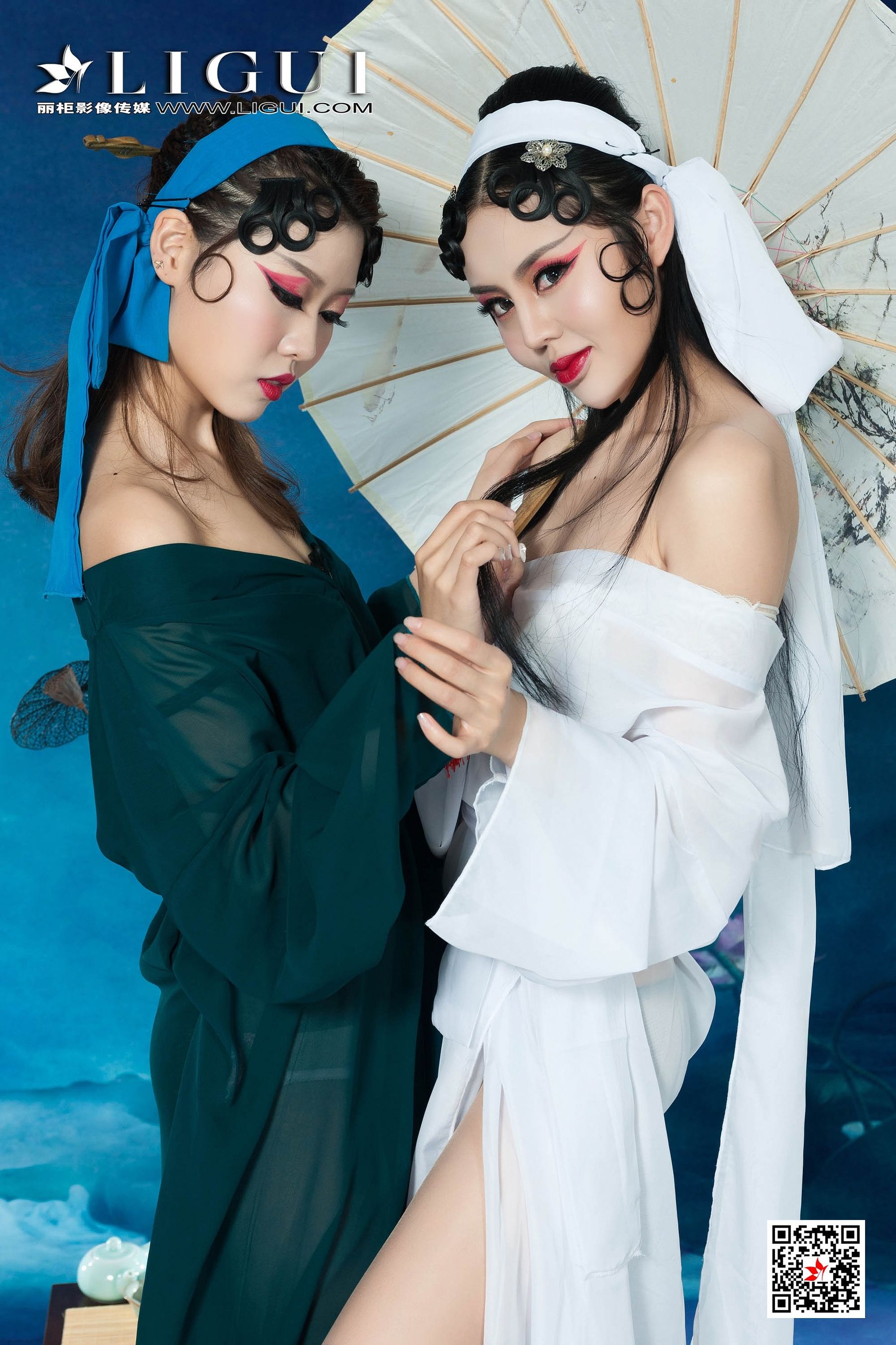 [丽柜Ligui] 网络丽人 钟情&凉儿