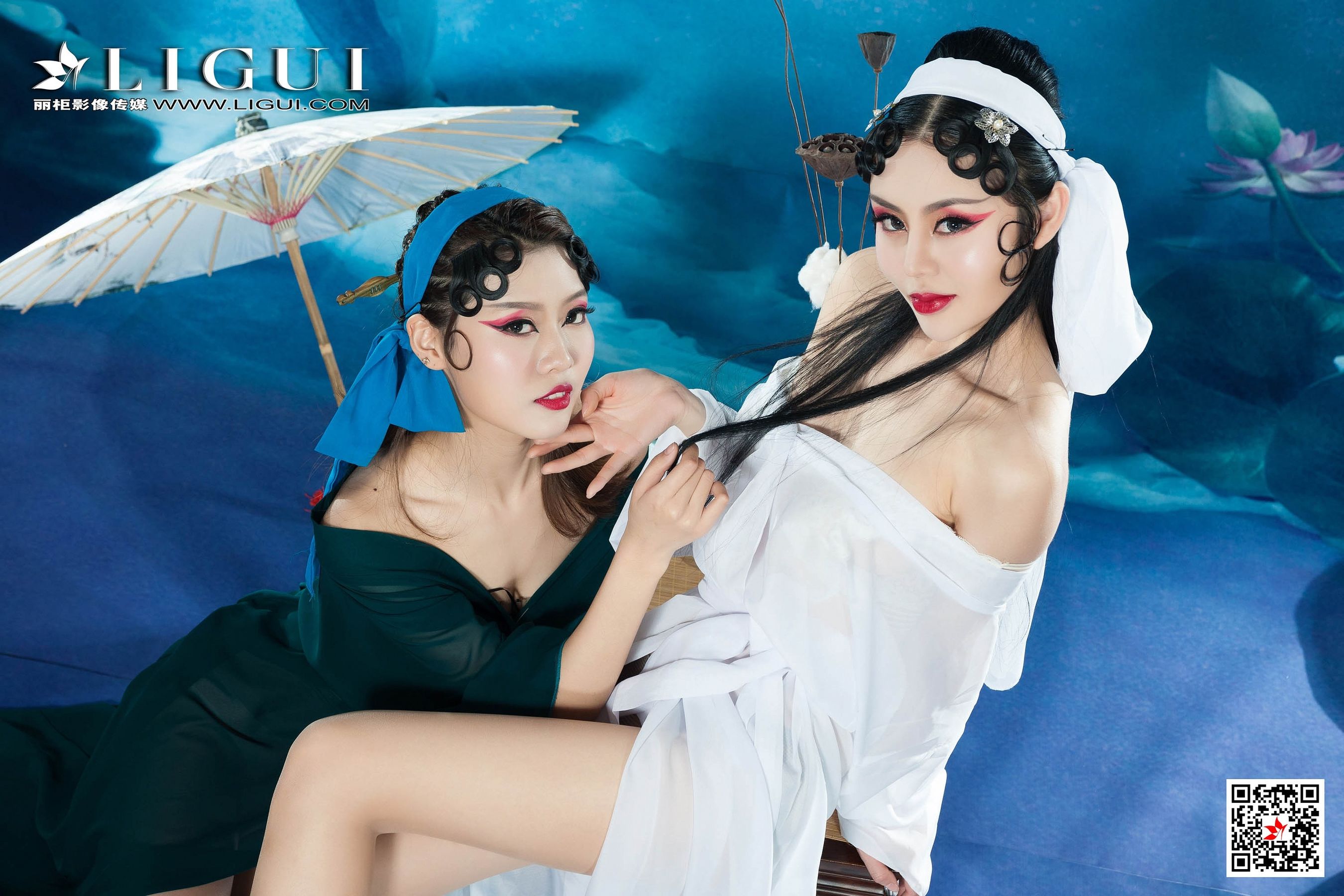 [丽柜Ligui] 网络丽人 钟情&凉儿
