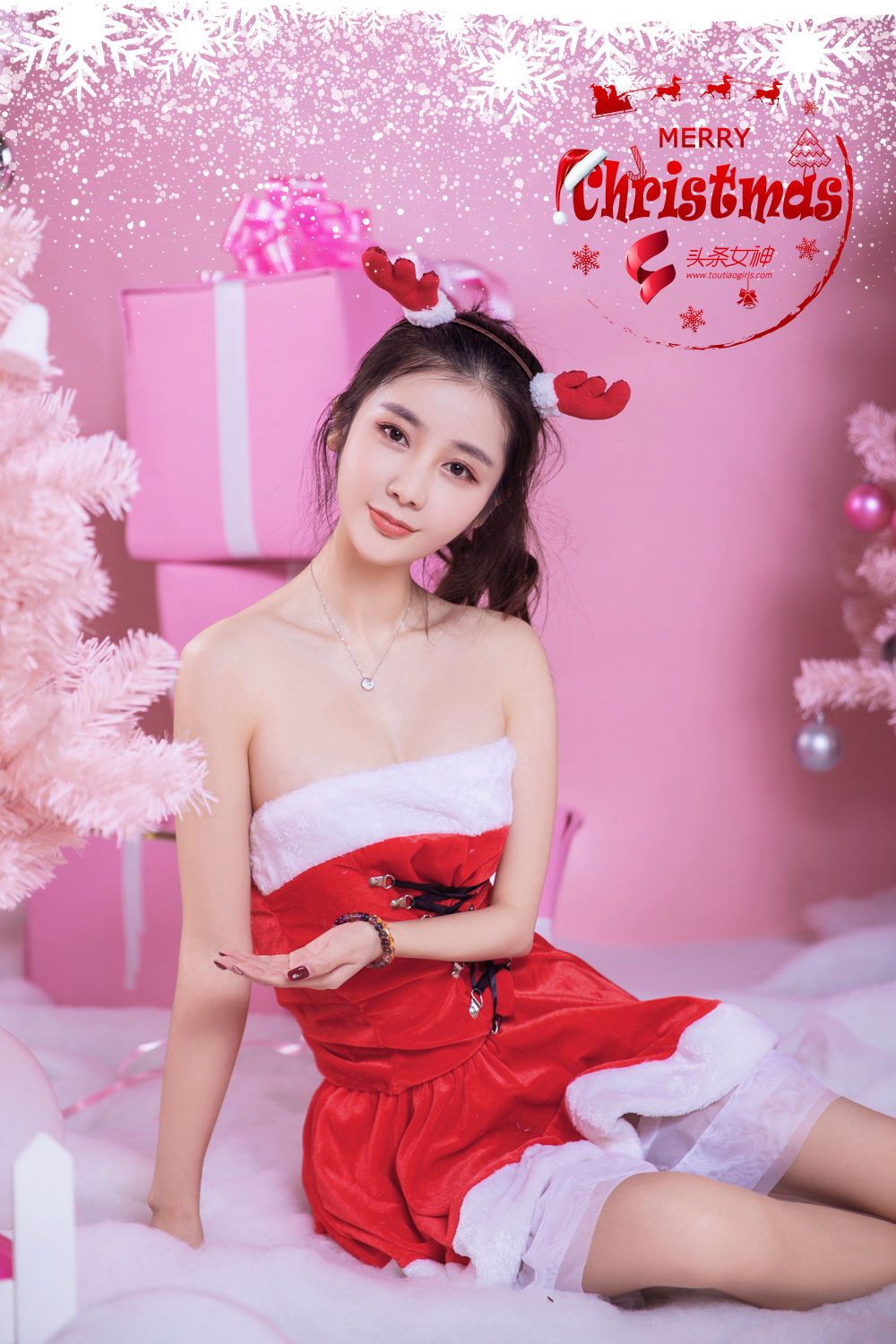 [头条女神TouTiao]  2018圣诞节快乐