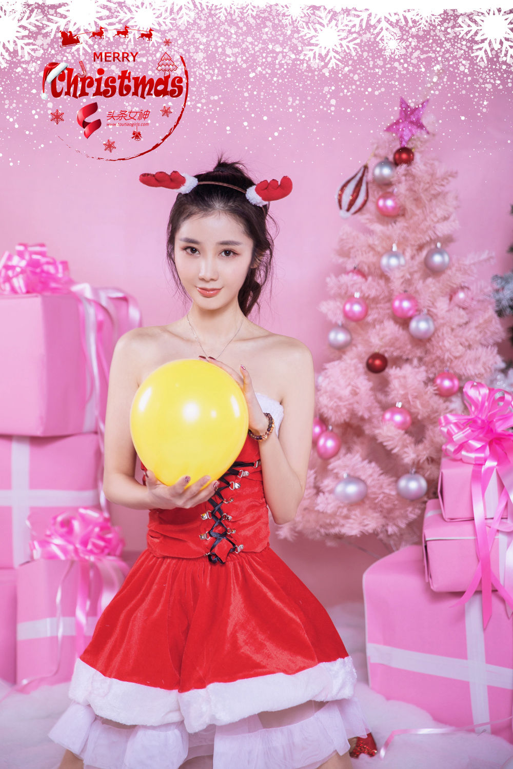 [头条女神TouTiao]  2018圣诞节快乐