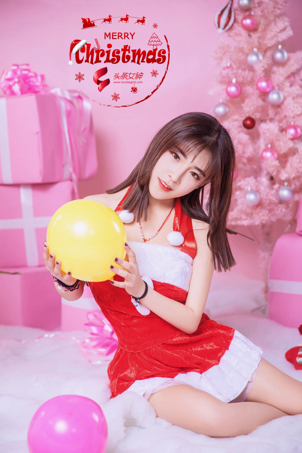 [头条女神TouTiao]  2018圣诞节快乐