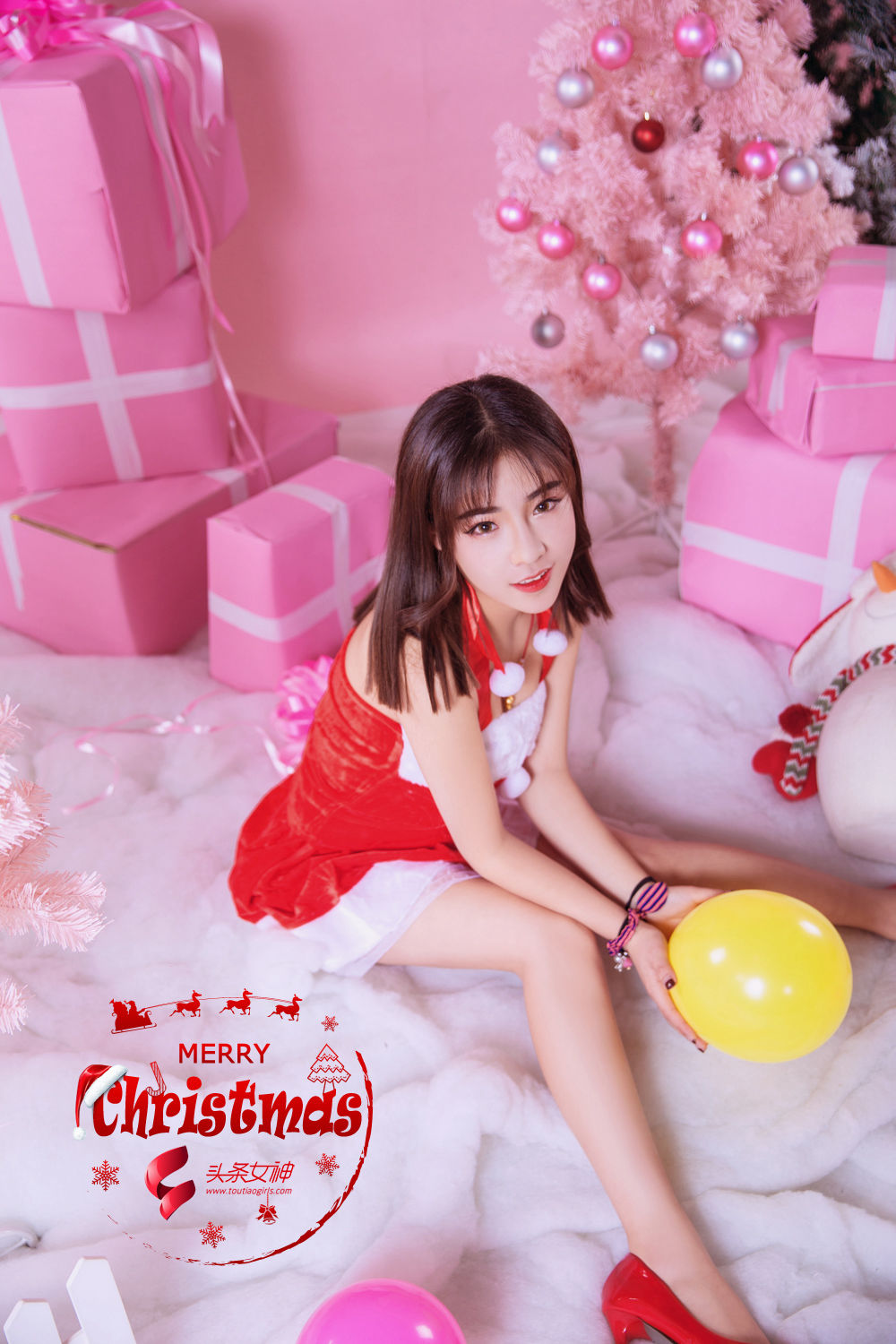 [头条女神TouTiao]  2018圣诞节快乐