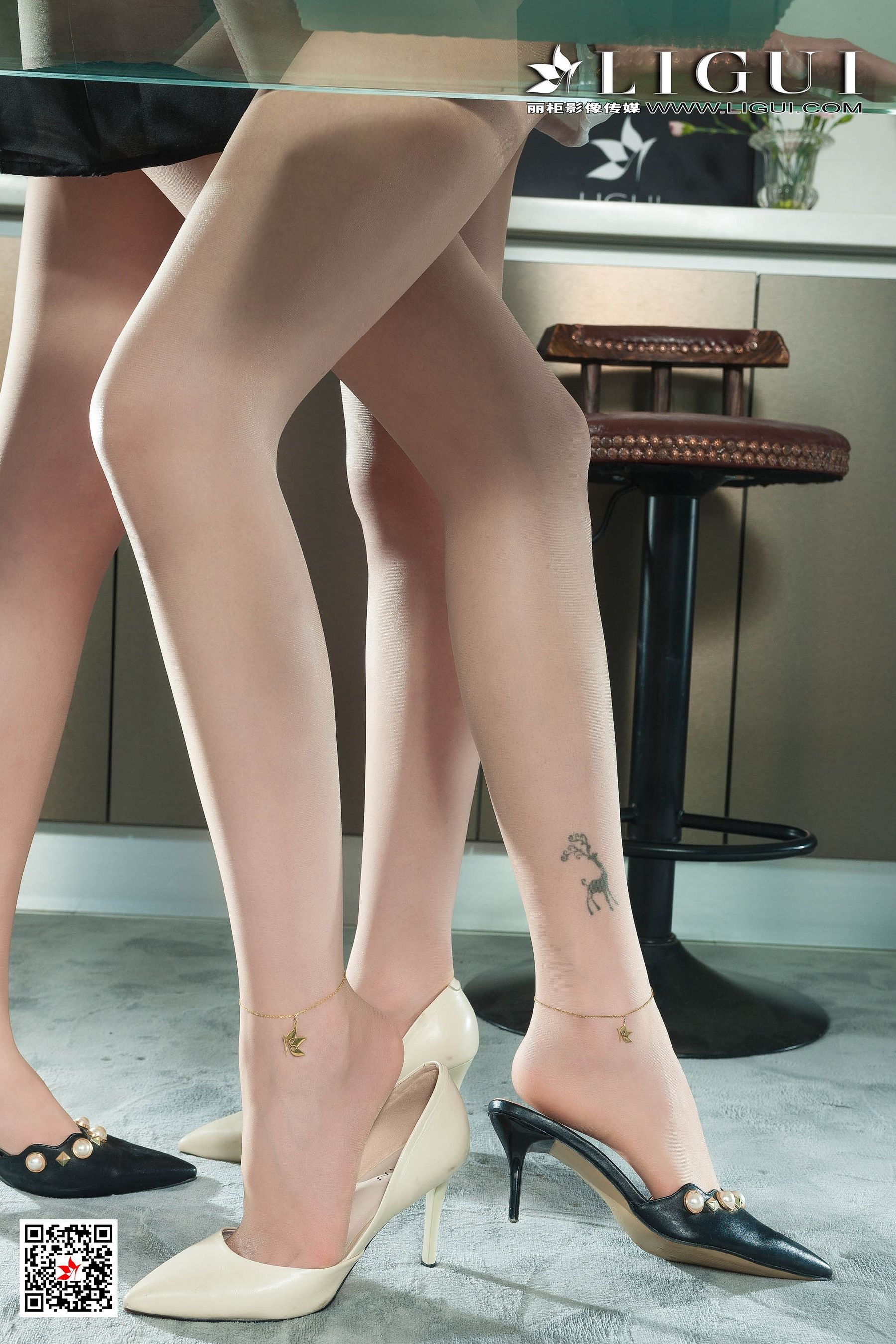 [丽柜Ligui] 网络丽人 Model 甜甜&凉儿