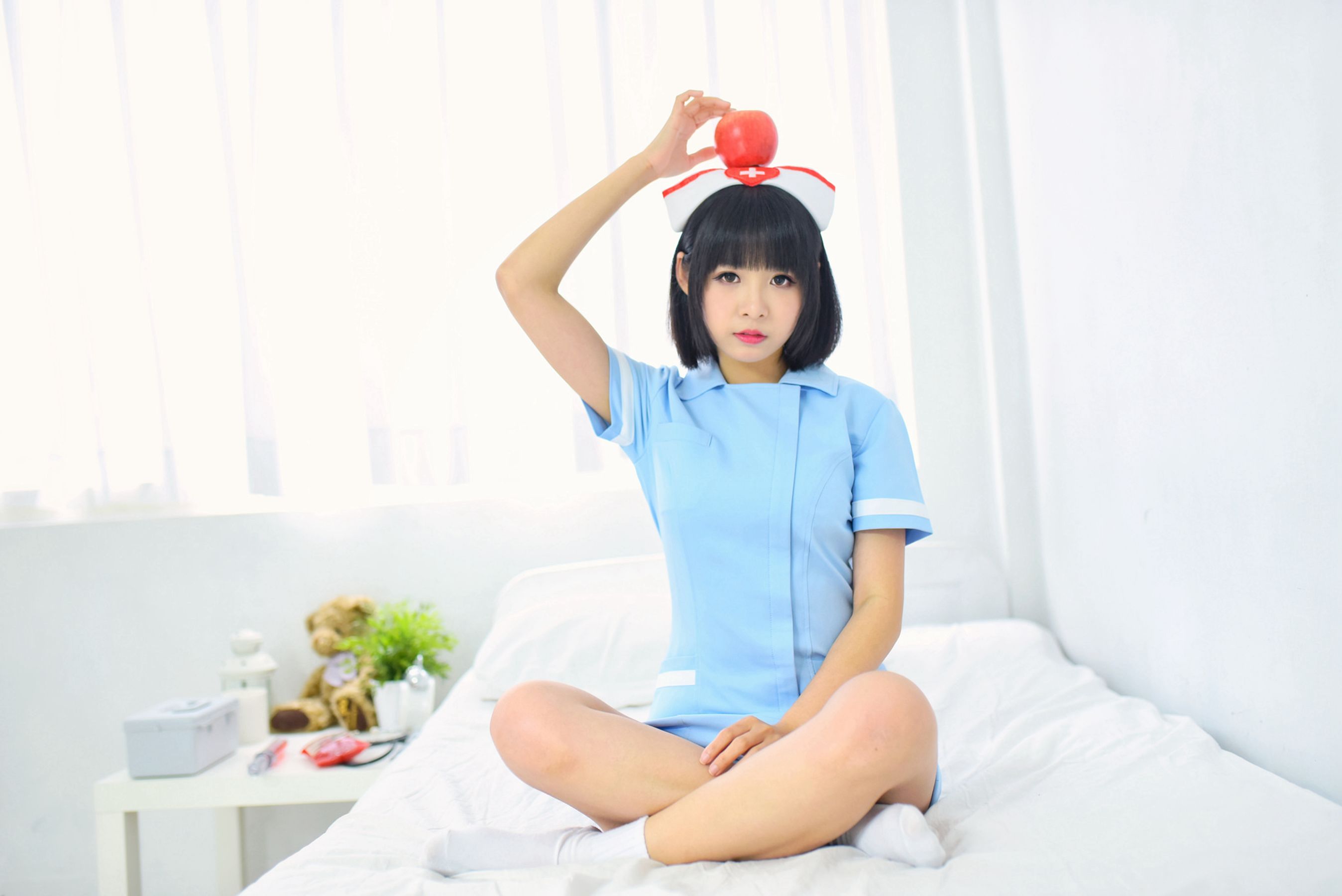 [台湾正妹] No.004 海琳 护士与女仆