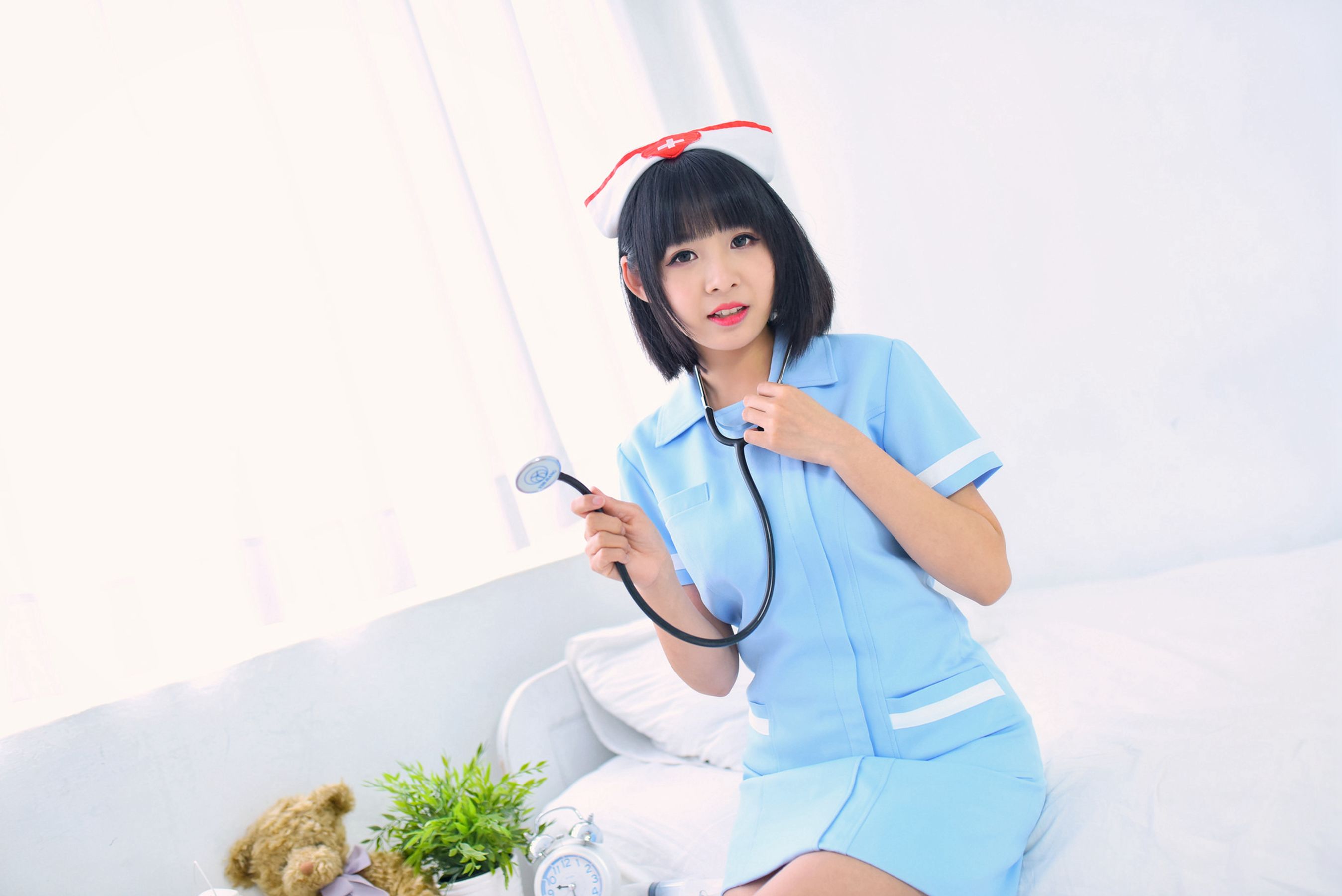 [台湾正妹] No.004 海琳 护士与女仆