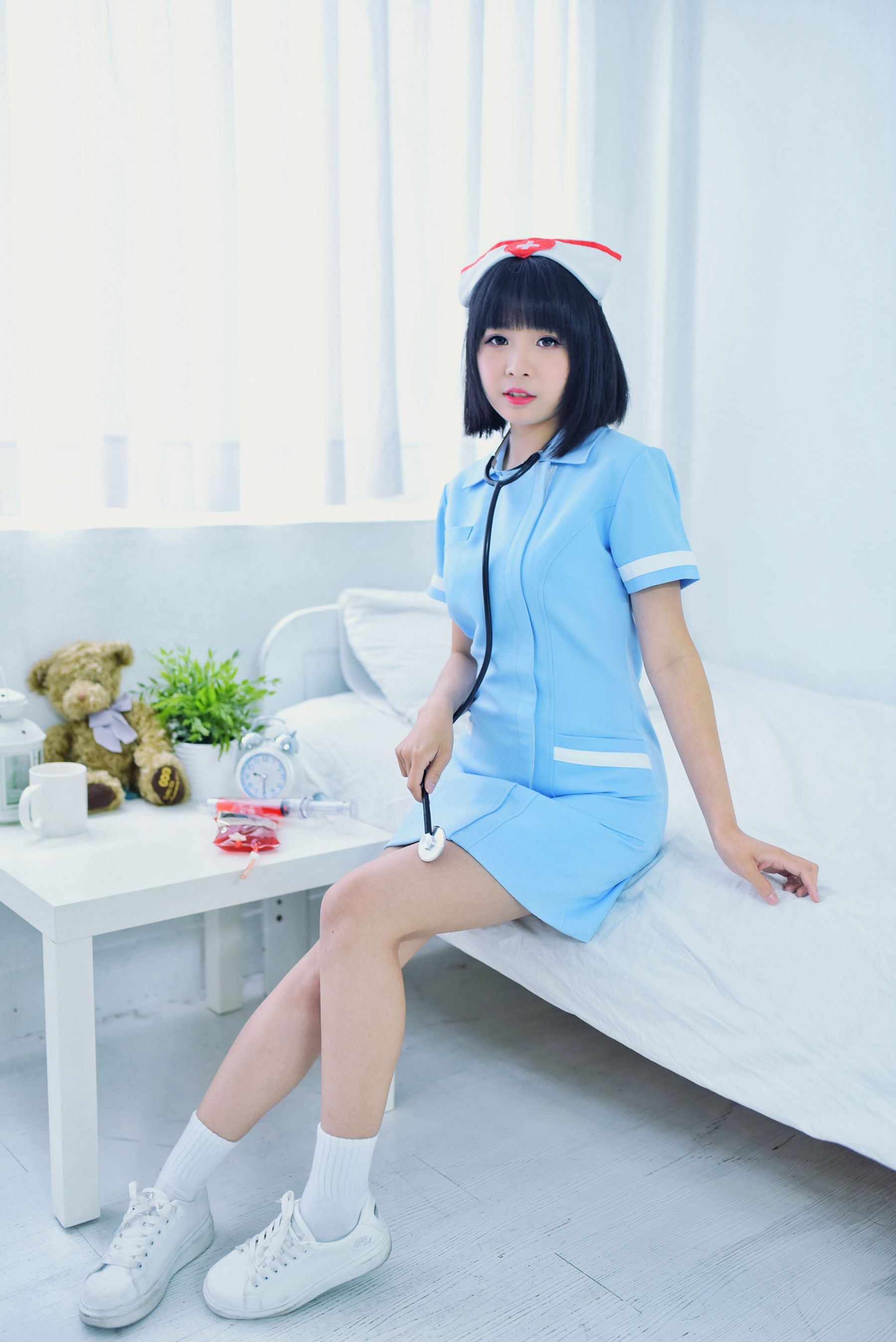 [台湾正妹] No.004 海琳 护士与女仆