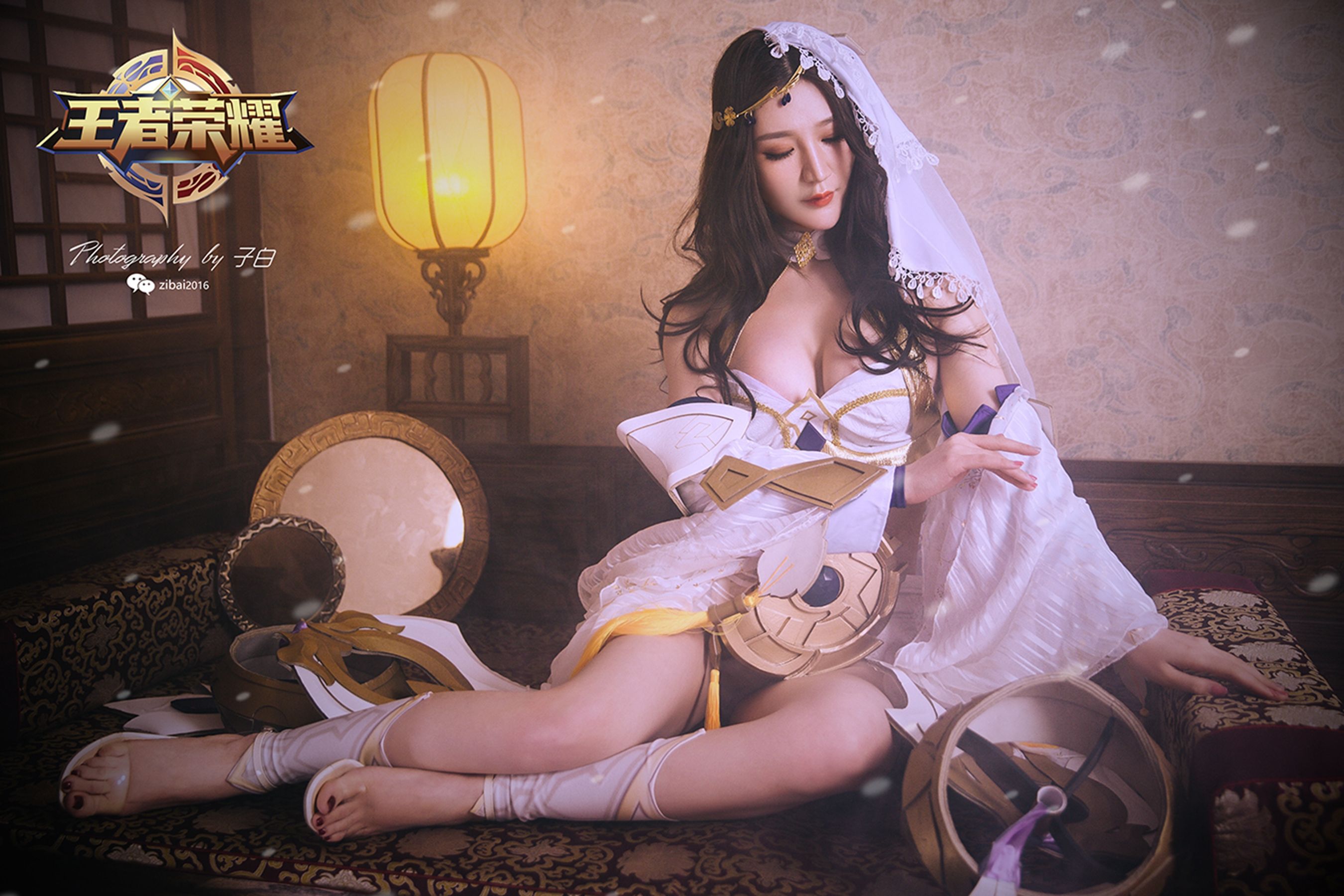 [头条女神wordgirls]  玄子 貂蝉-异域舞娘COS