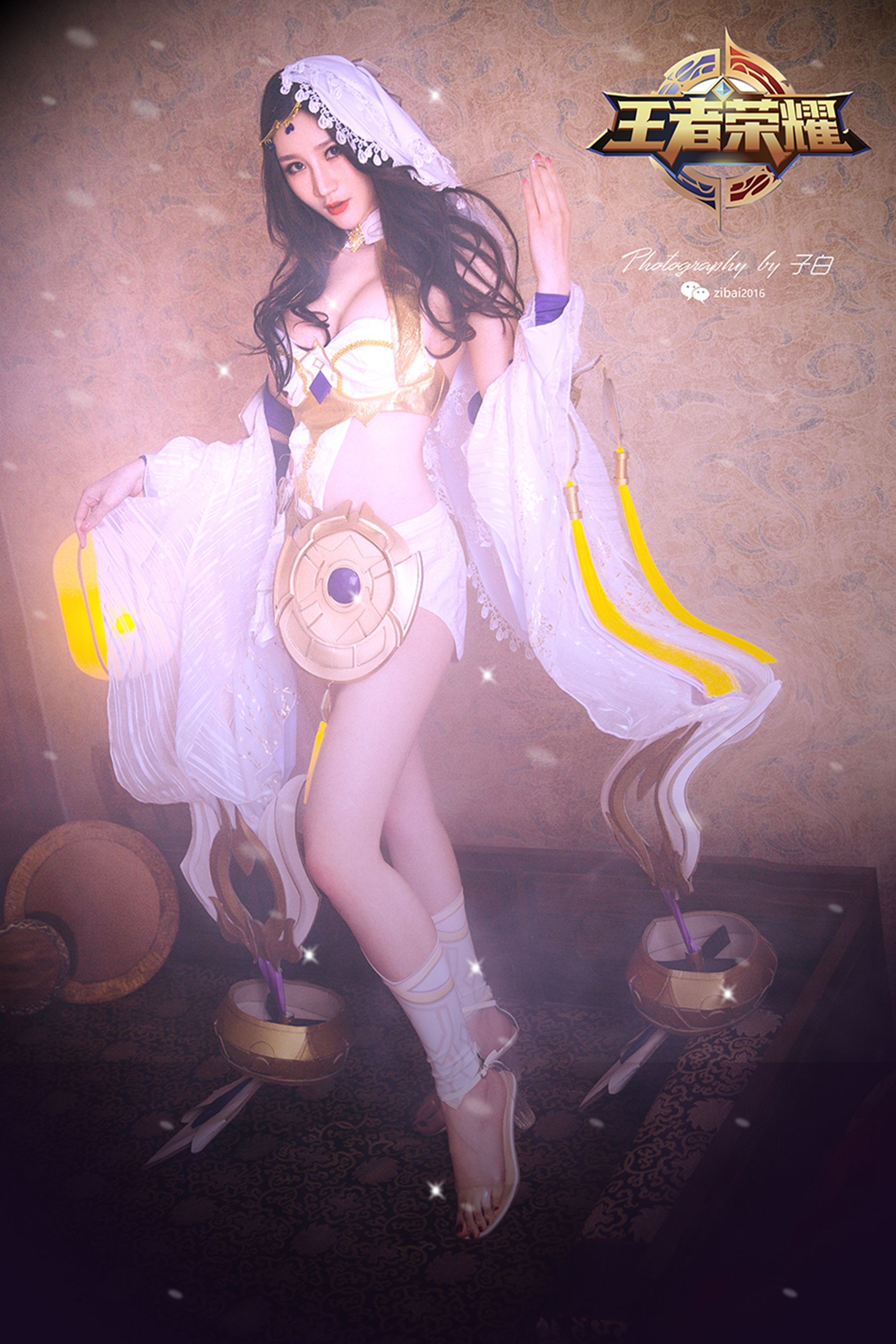 [头条女神wordgirls]  玄子 貂蝉-异域舞娘COS