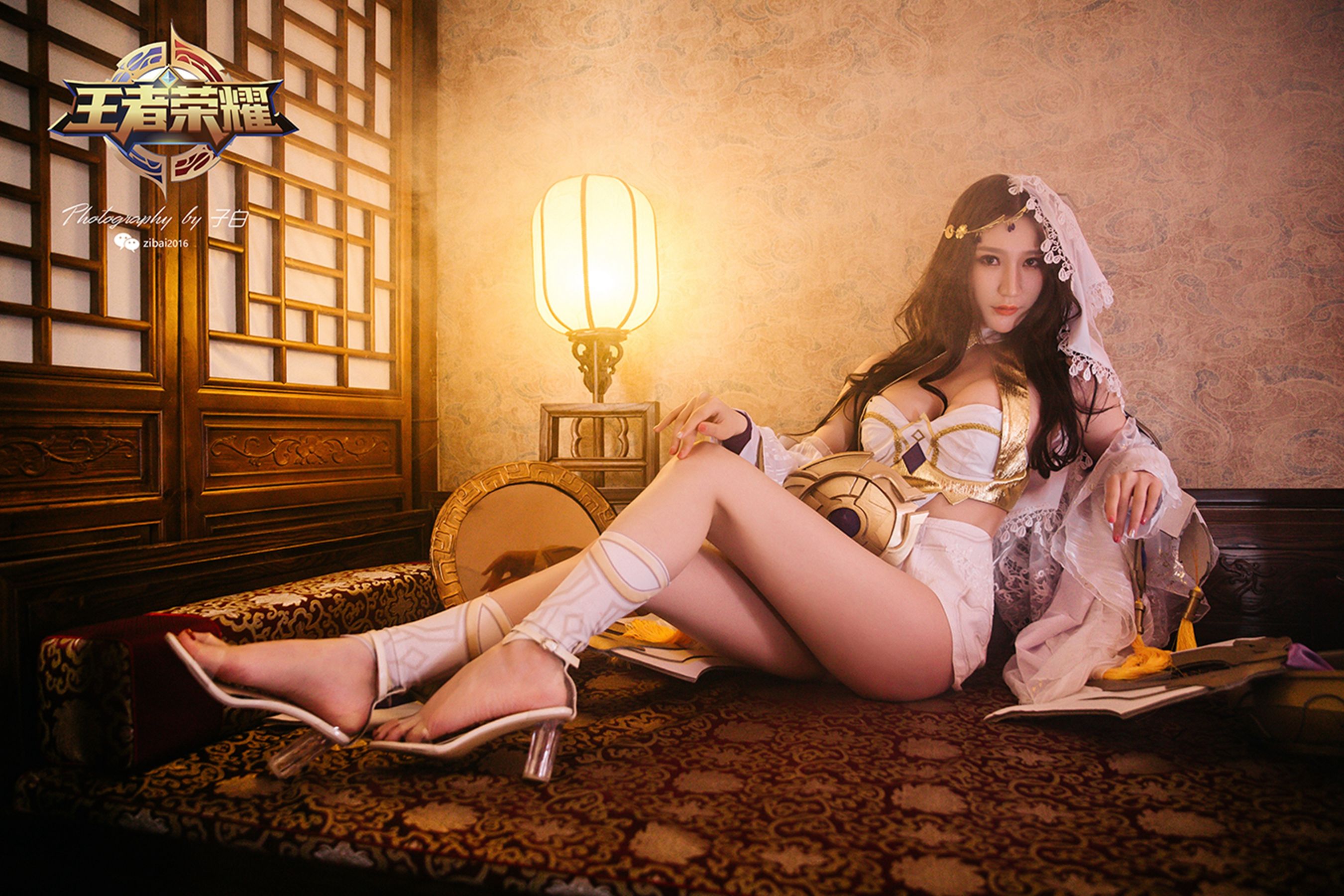 [头条女神wordgirls]  玄子 貂蝉-异域舞娘COS