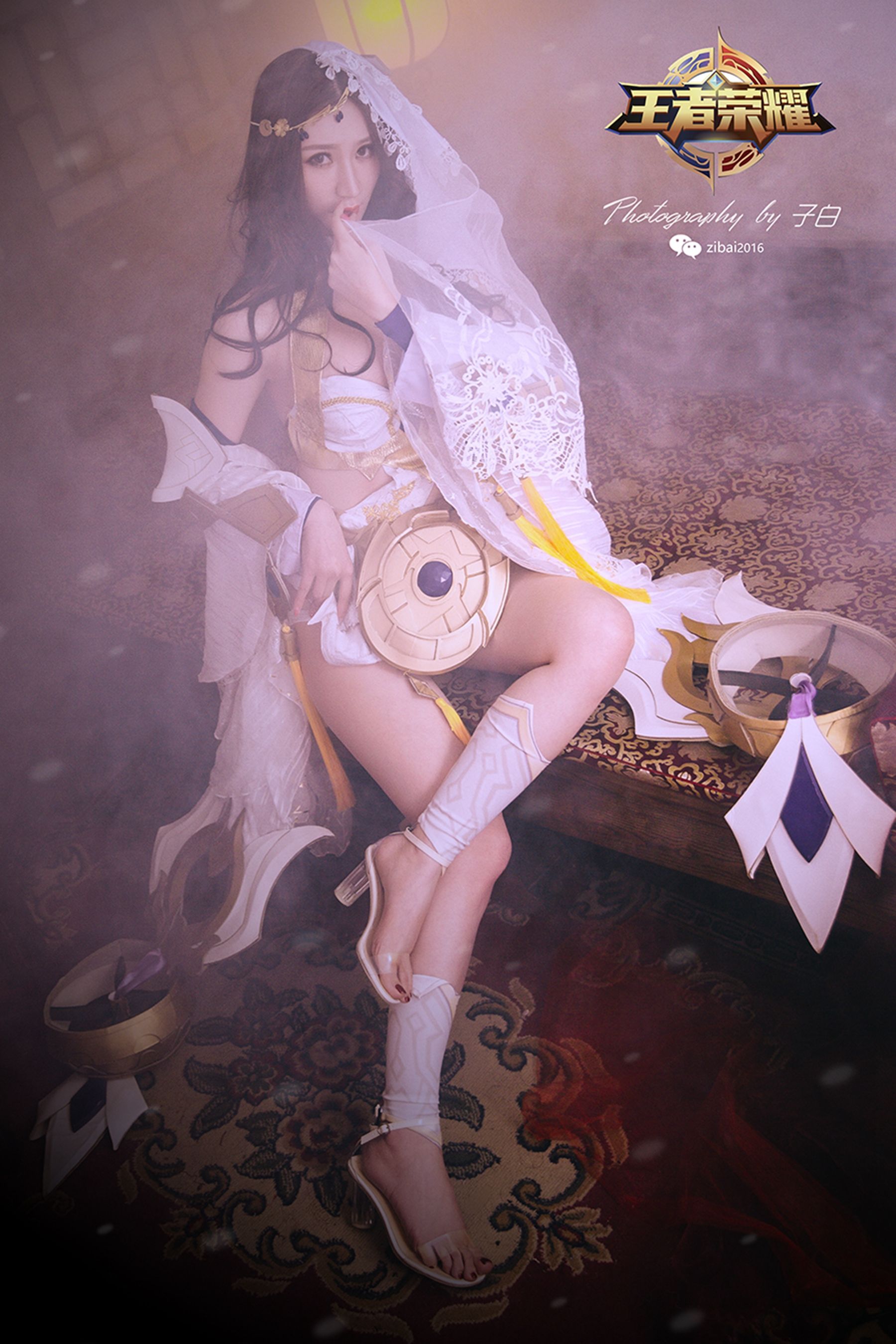 [头条女神wordgirls]  玄子 貂蝉-异域舞娘COS