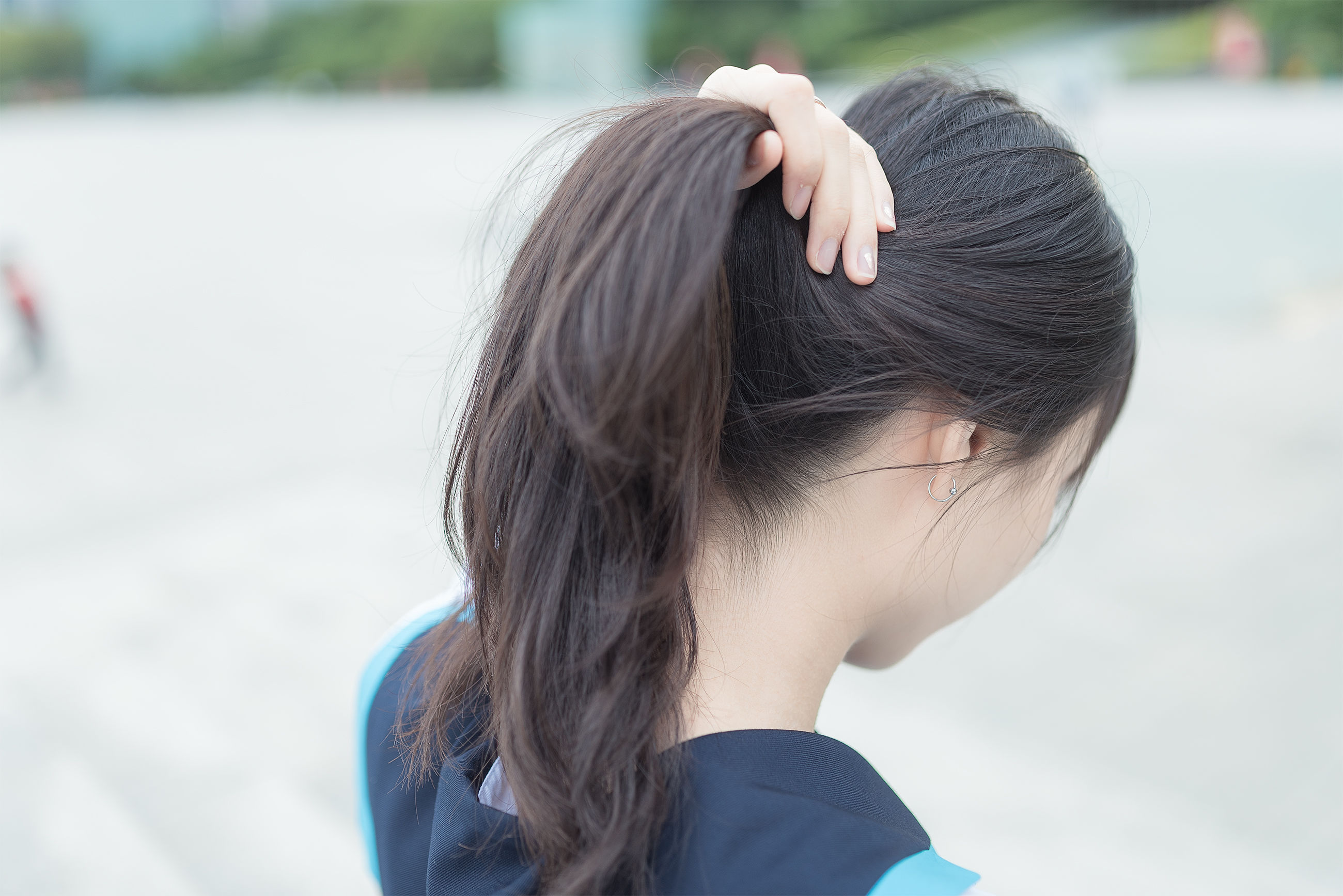 [风之领域] NO.003 黑丝美腿户外