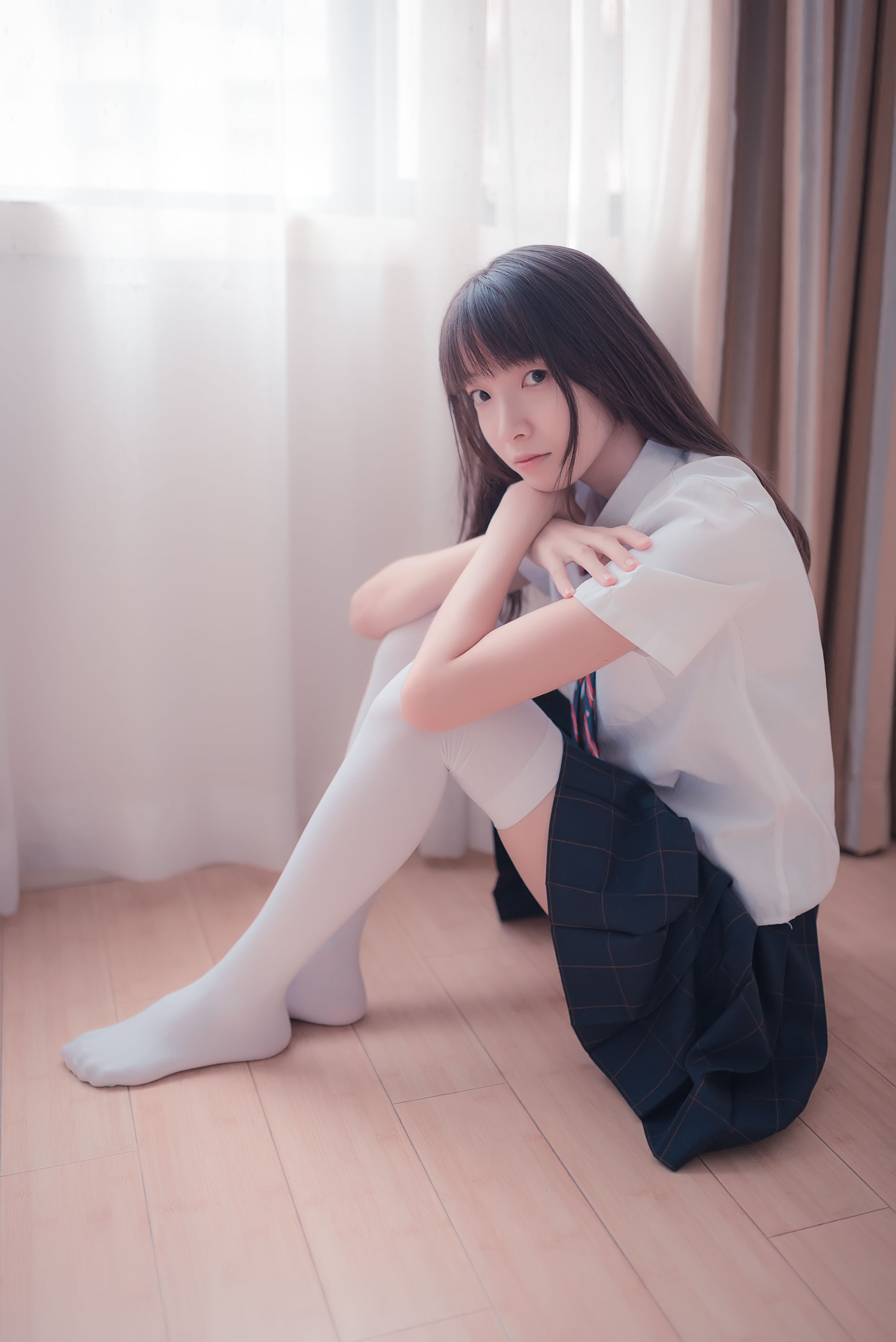 [风之领域] NO.004 祖木子 邻家白丝清新女孩