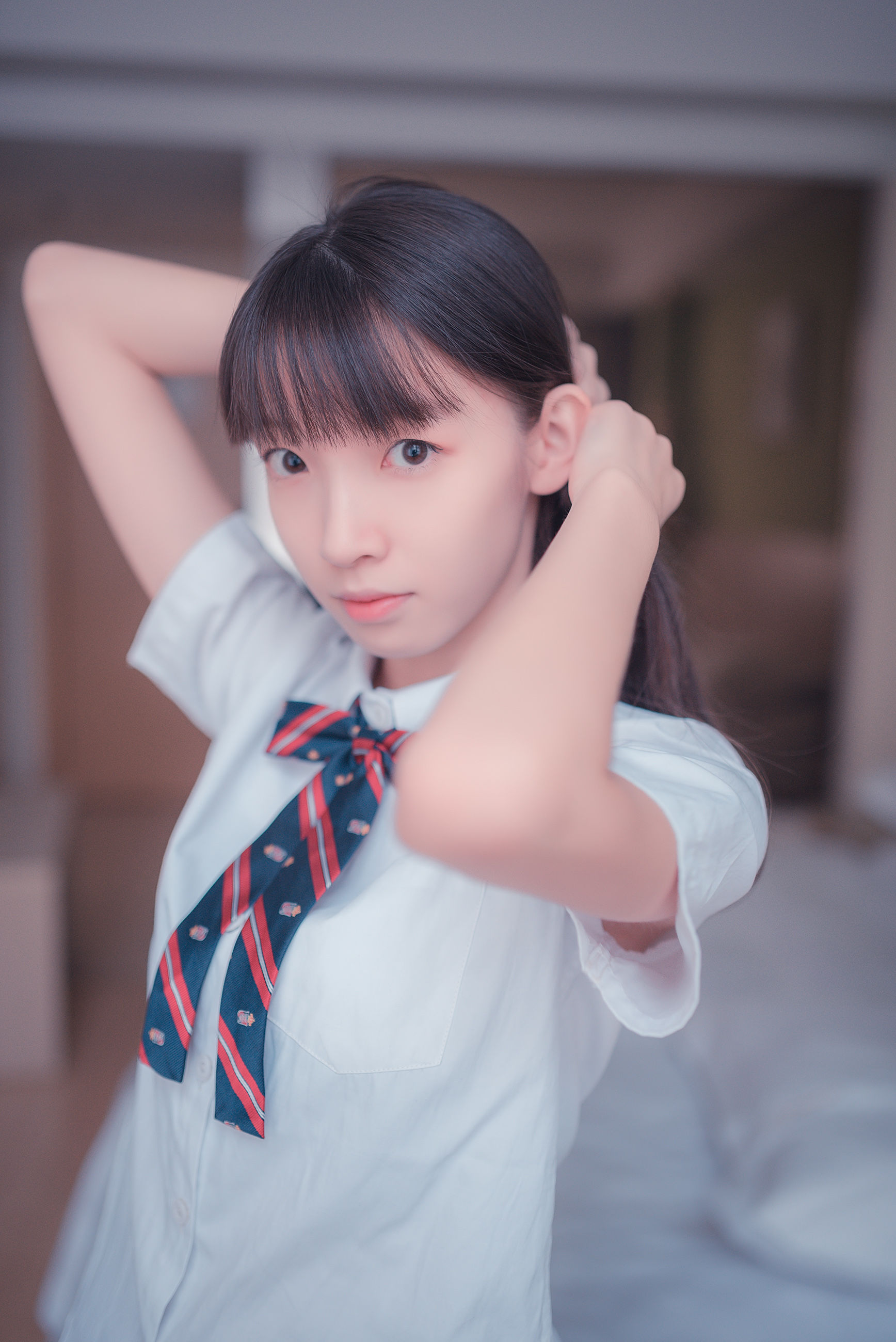 [风之领域] NO.004 祖木子 邻家白丝清新女孩