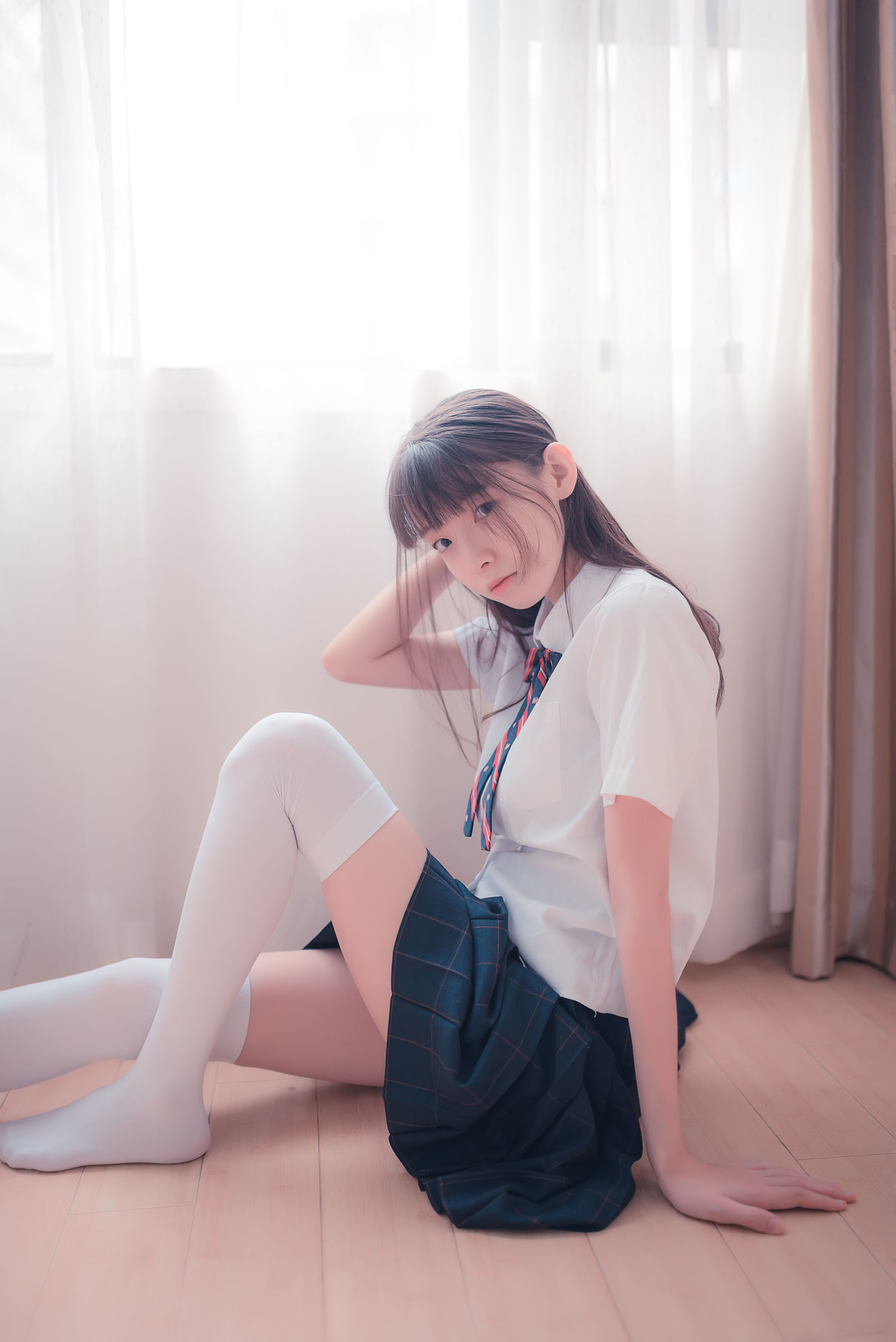 [风之领域] NO.004 祖木子 邻家白丝清新女孩
