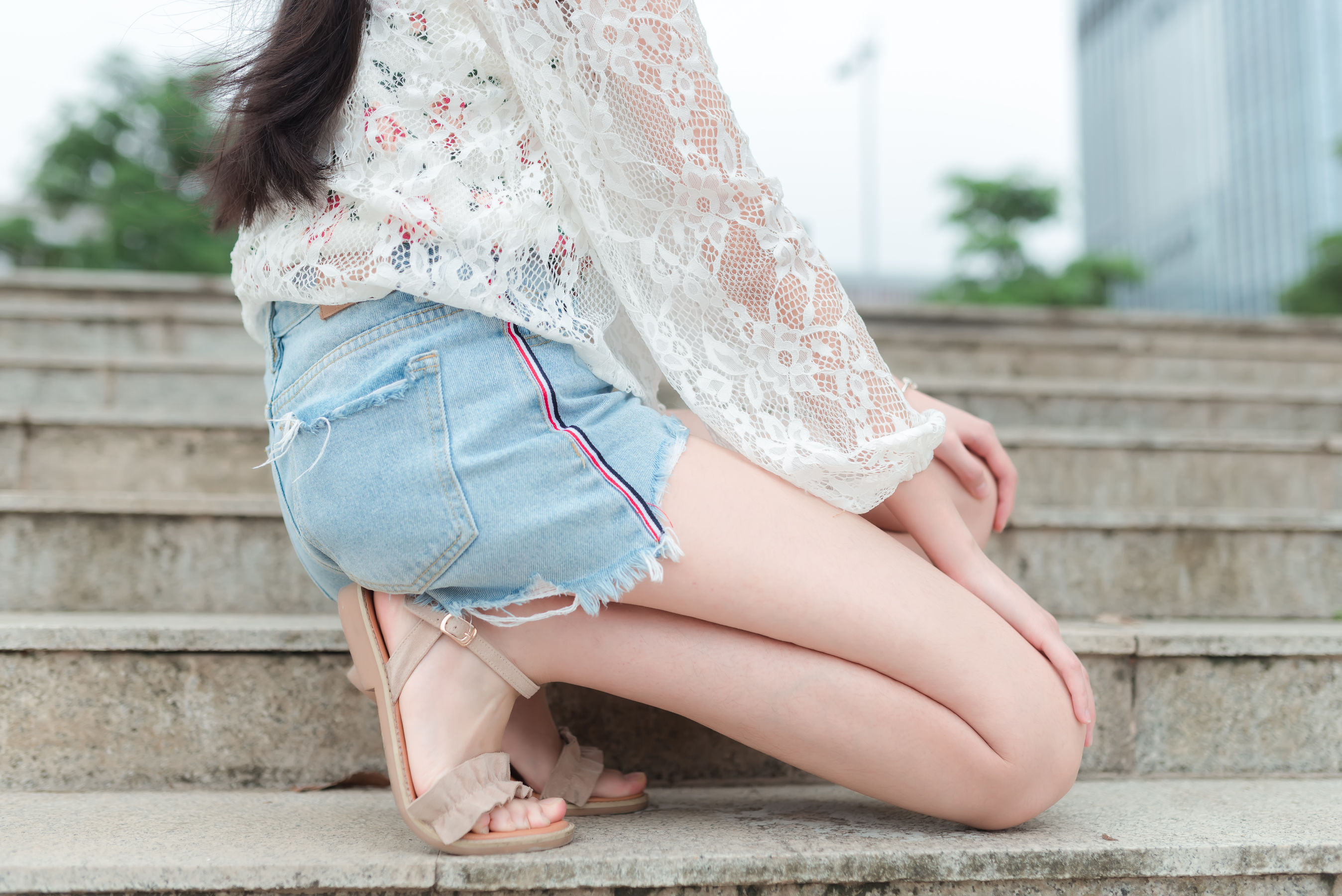 [风之领域] NO.042 无丝美腿清新少女风 写真集