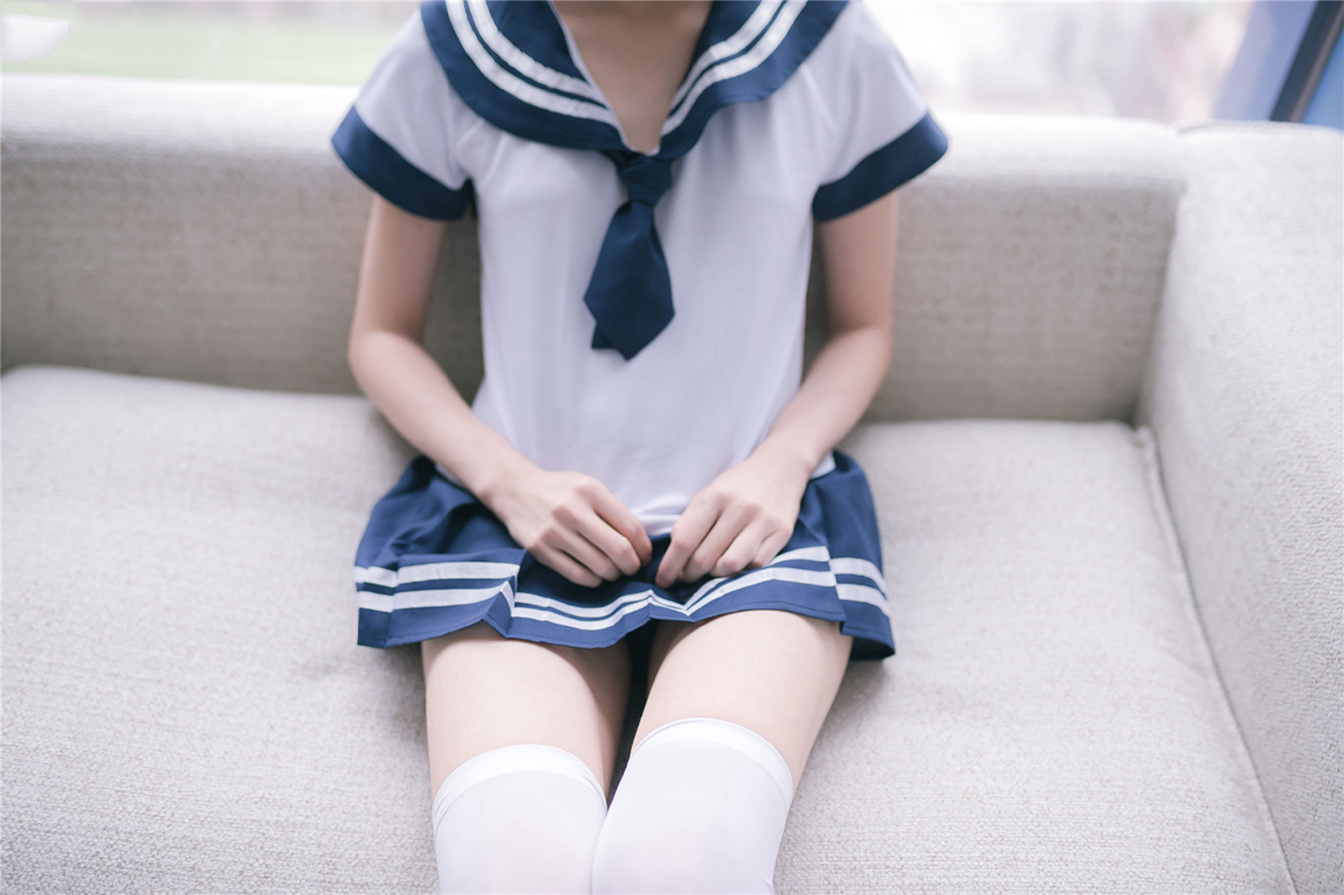 [风之领域] NO.084 白丝水手服