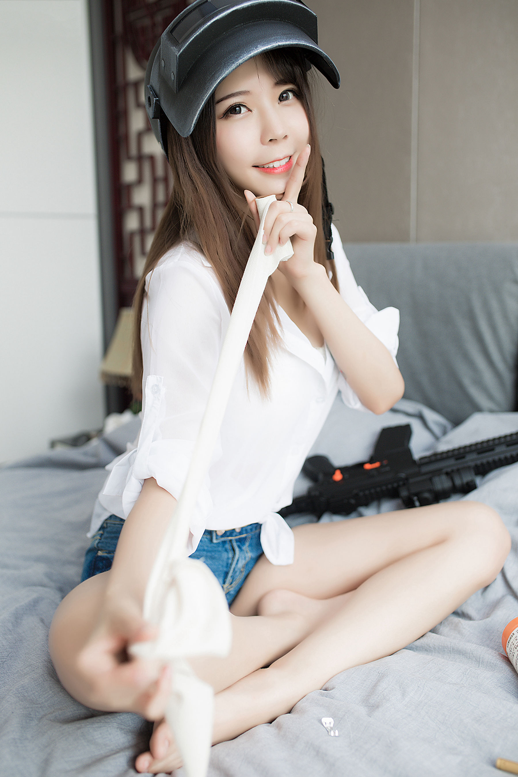 [风之领域] NO.102 吃鸡美少女