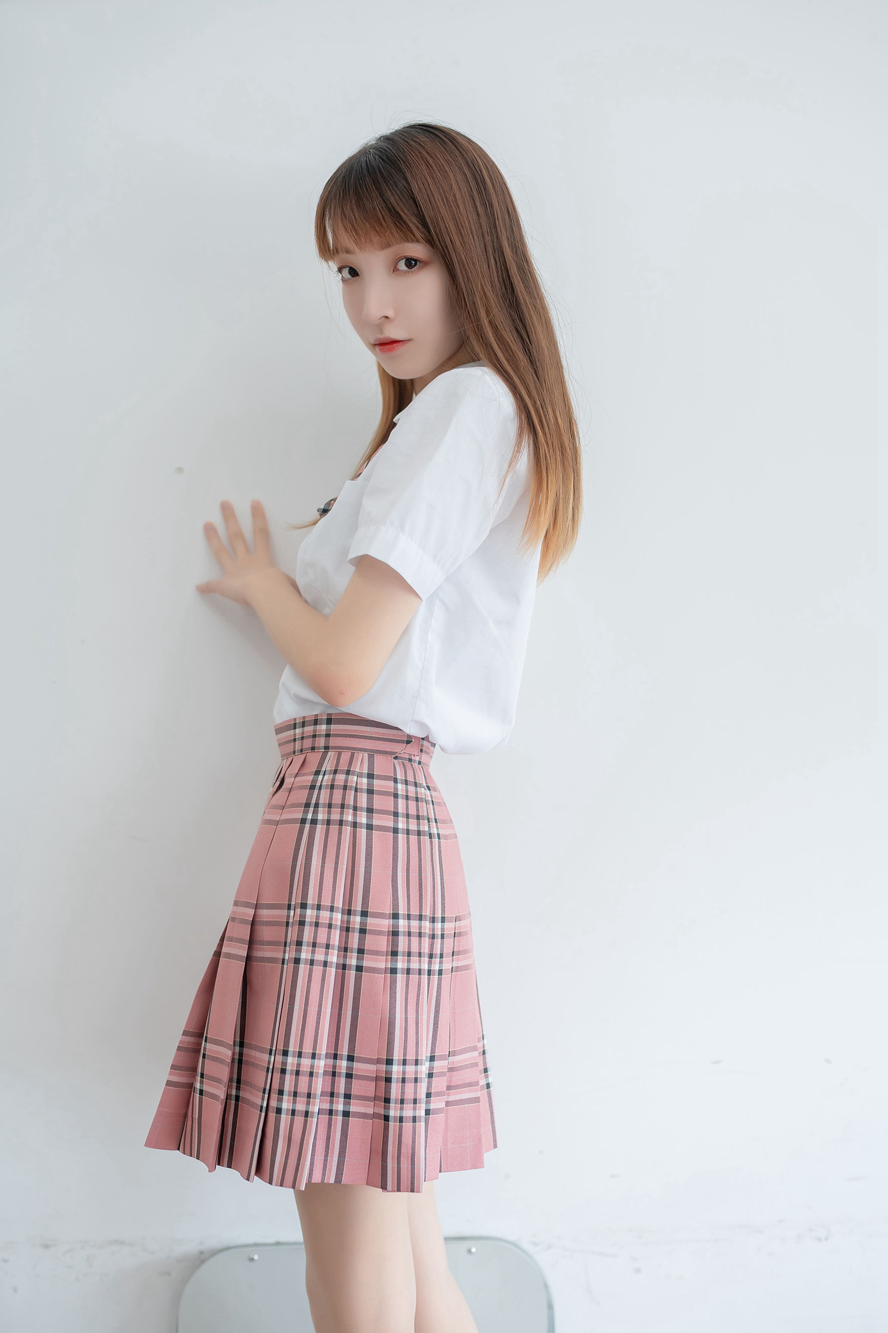 [风之领域] NO.108 祖木子 JK学妹风情百褶裙