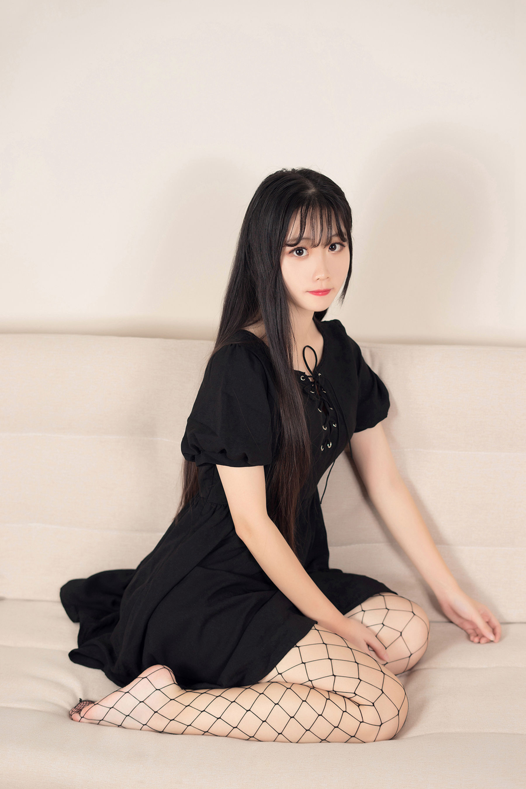 [风之领域] NO.116 黑网袜少女
