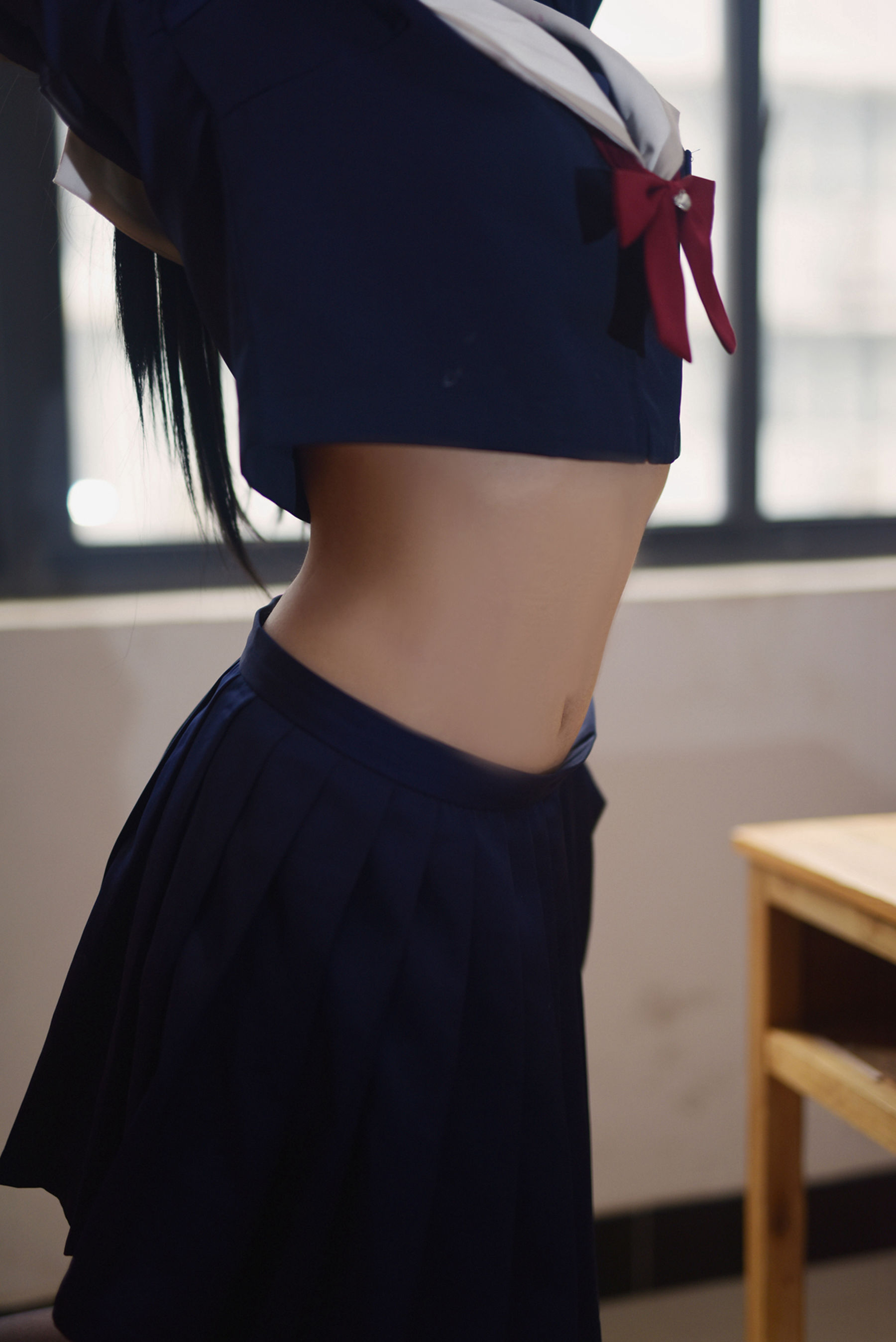 [风之领域] NO.118 JK黑丝美丽胴体