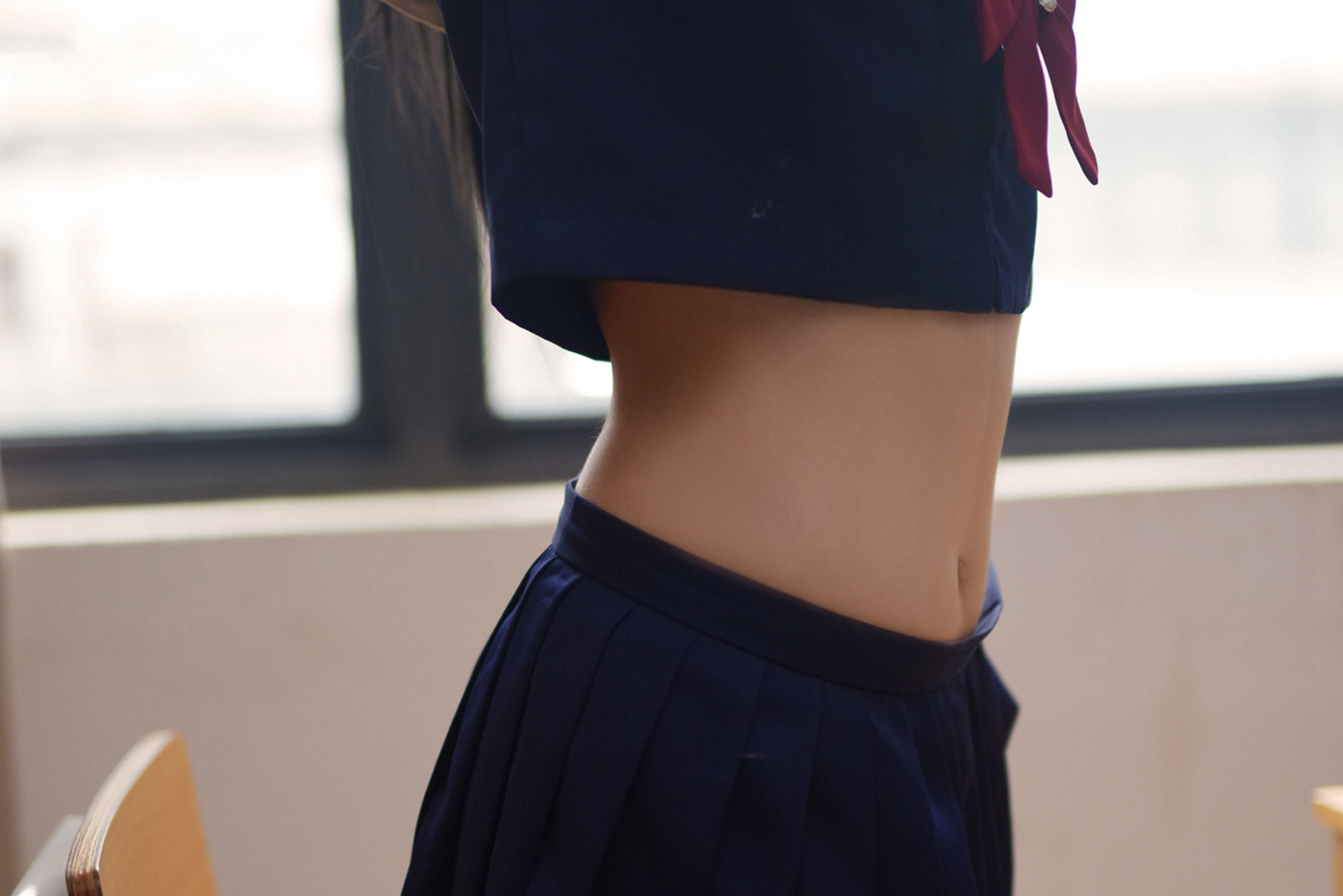 [风之领域] NO.118 JK黑丝美丽胴体