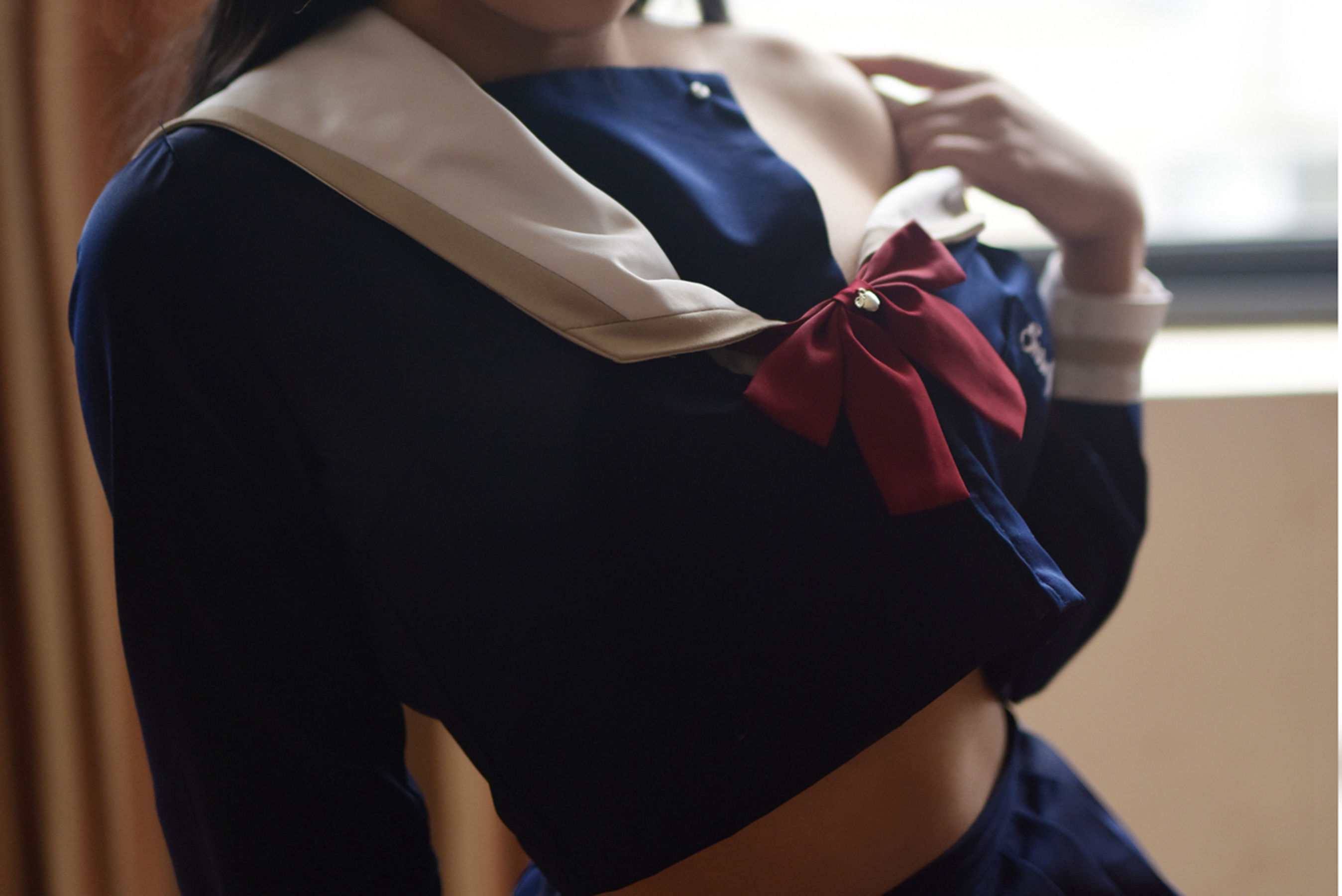 [风之领域] NO.118 JK黑丝美丽胴体